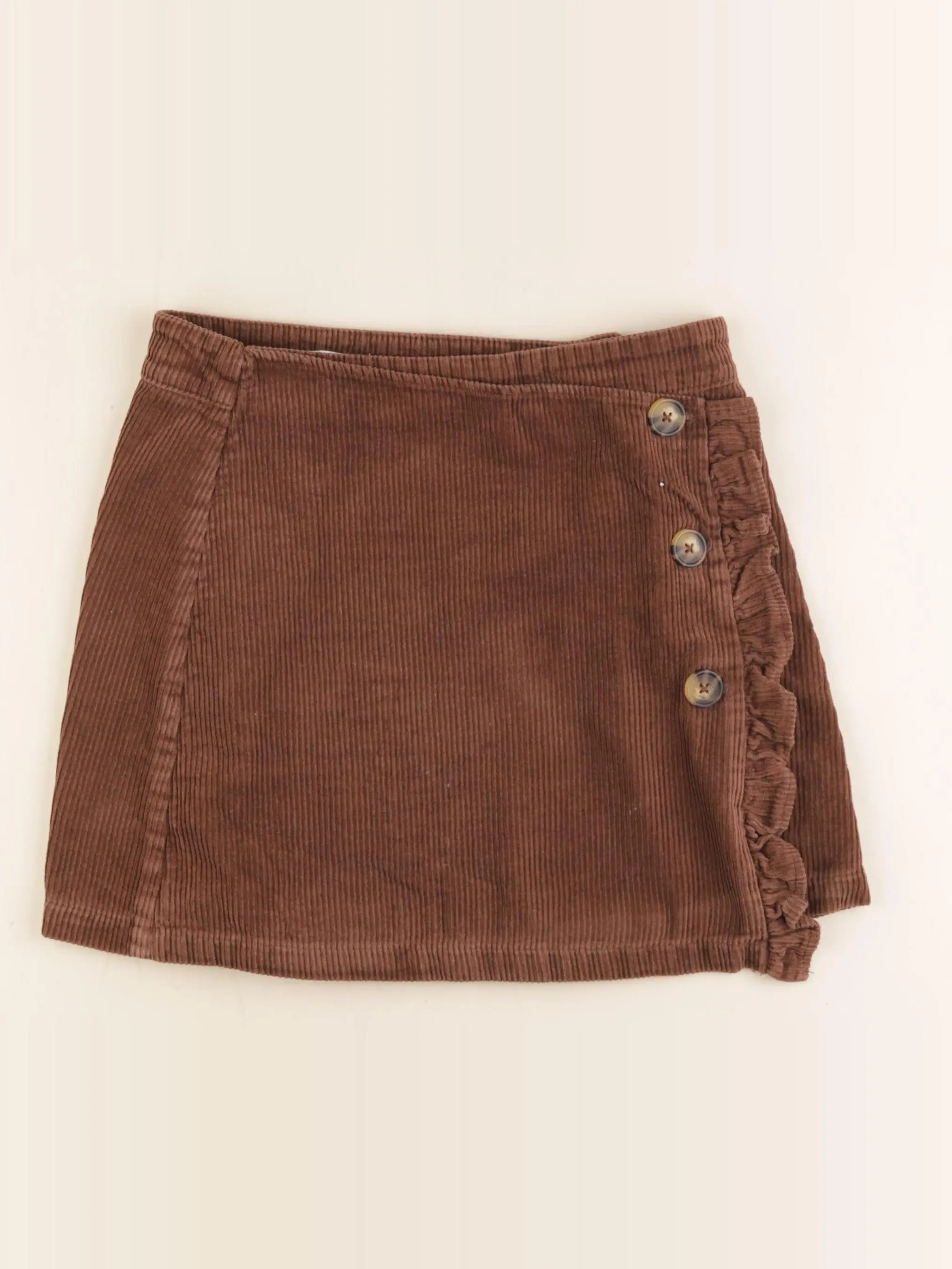 Vertbaudet - jupe marron - 10 ans