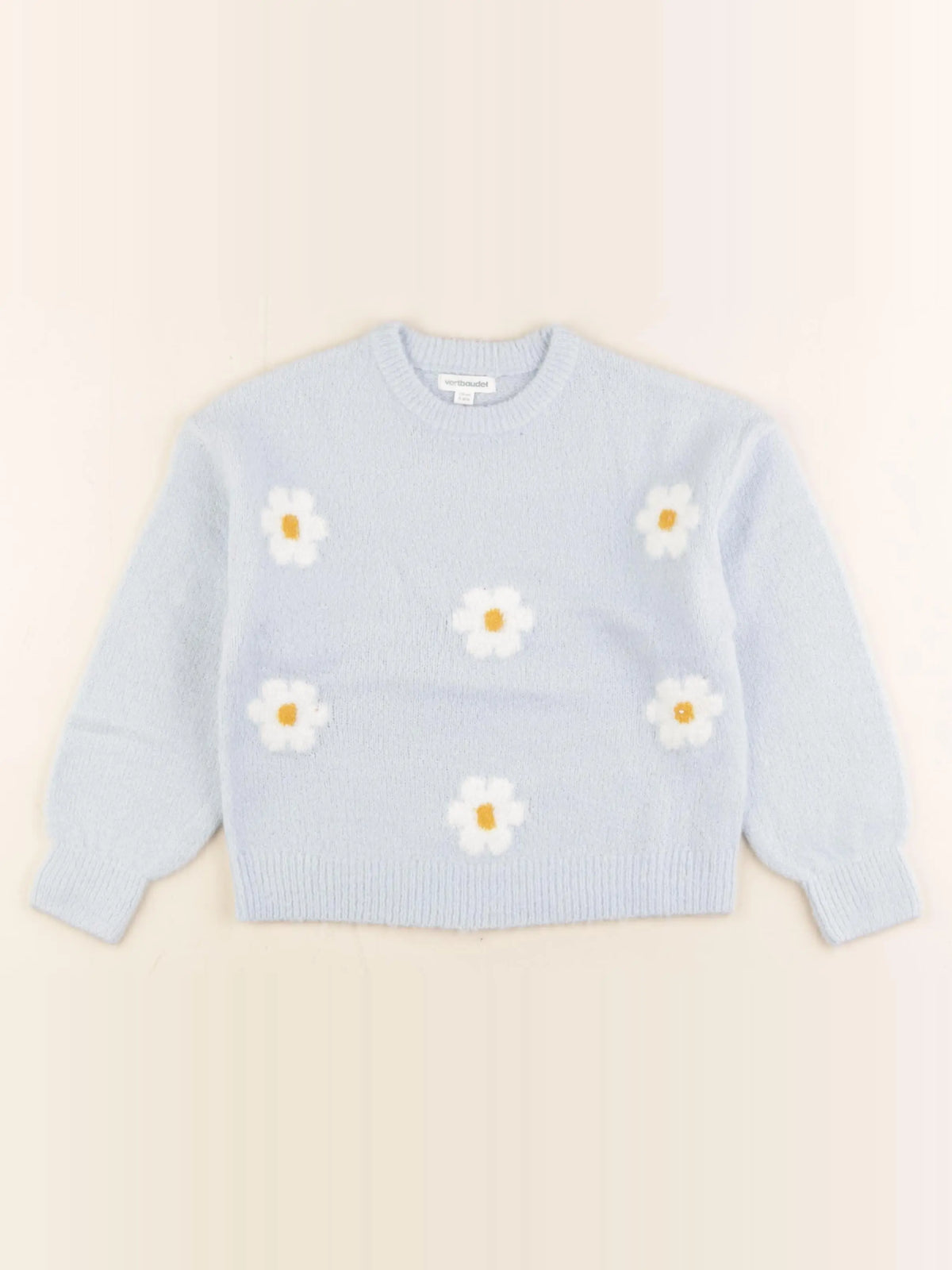 Vertbaudet - pull bleu - 5 ans