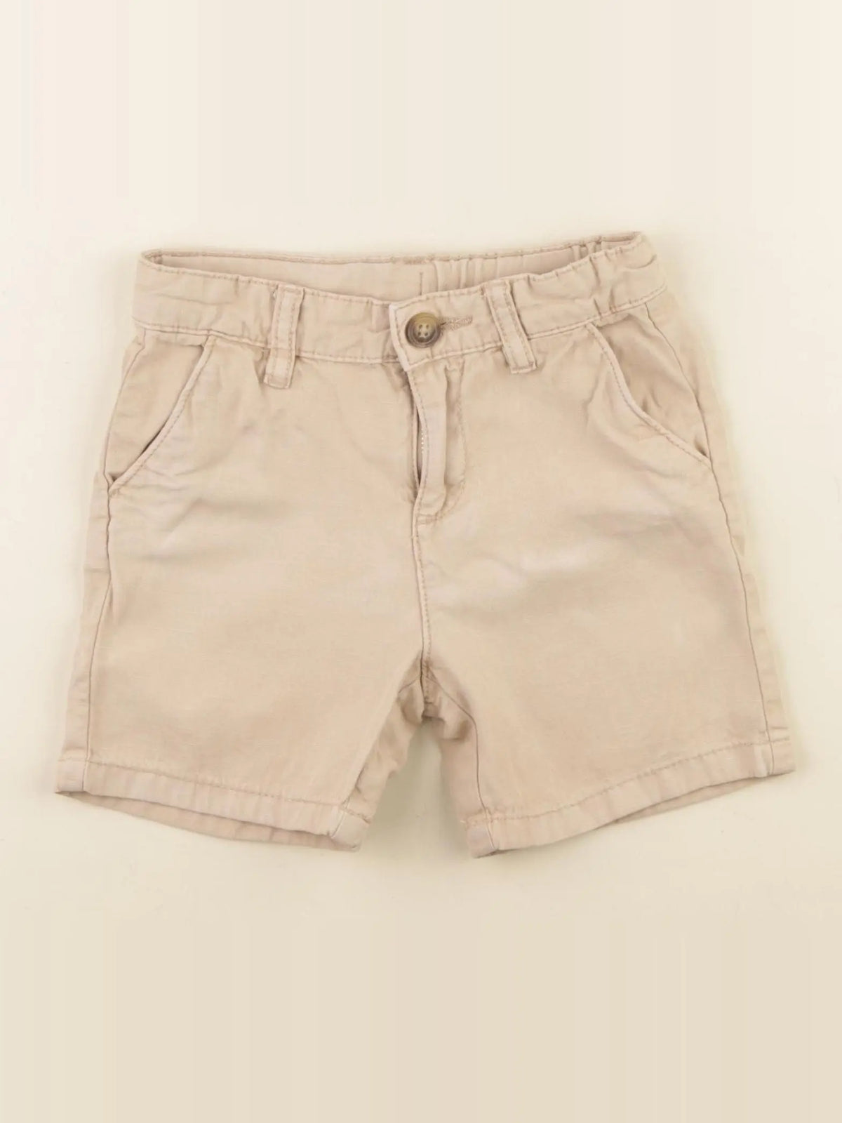 Tape à l'oeil - short beige - 2/3 ans