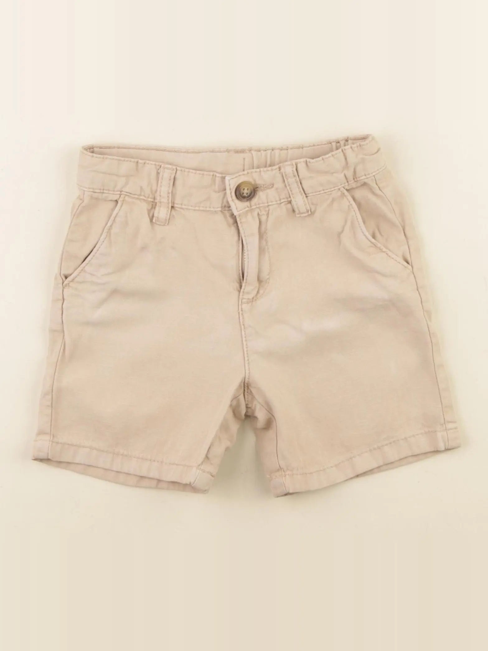 Tape à l'oeil - short beige - 2/3 ans