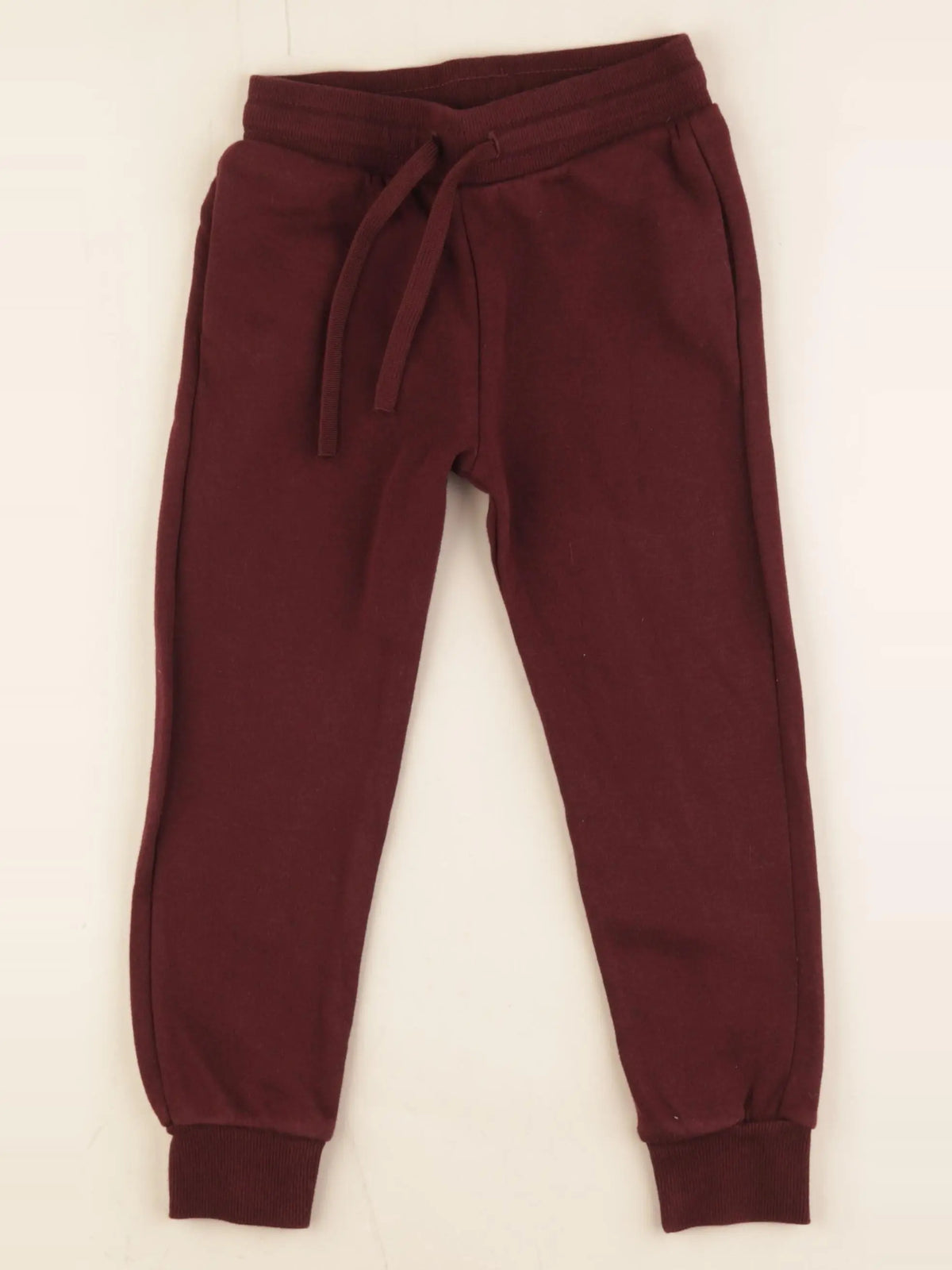 H&M - jogging rouge - 5/6 ans