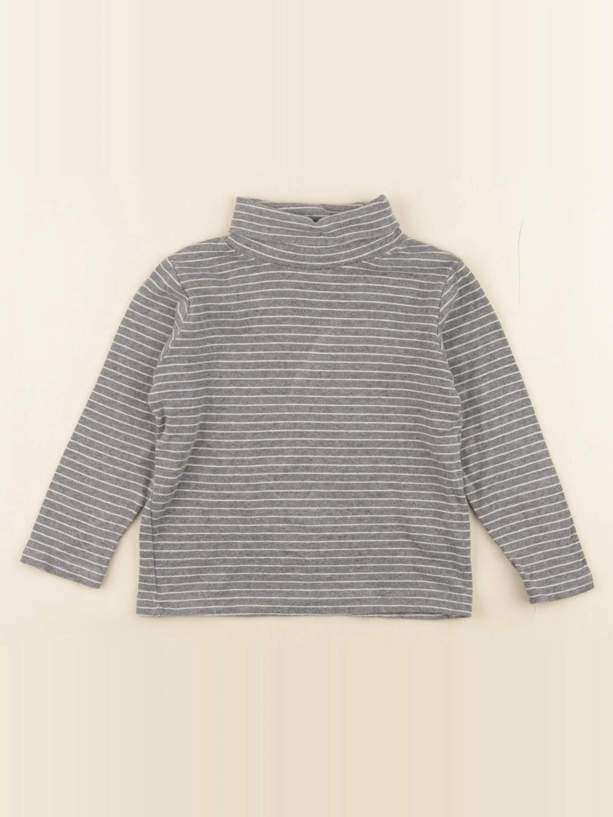 Vertbaudet - sous-pull gris - 4 ans