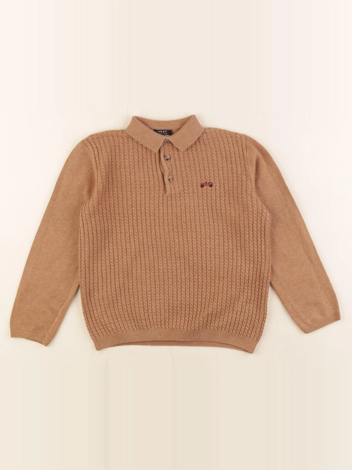 Next - pull marron - 4/5 ans