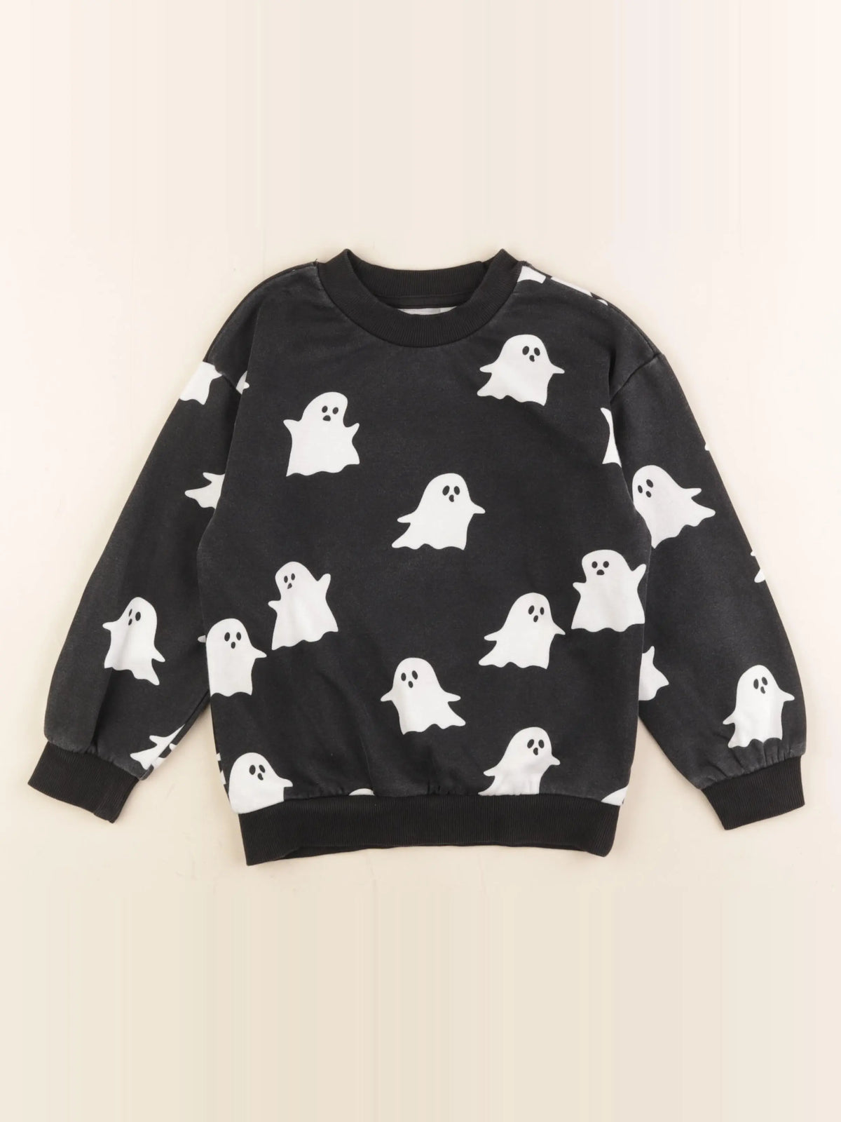 H&M - sweat noir - 5/6 ans