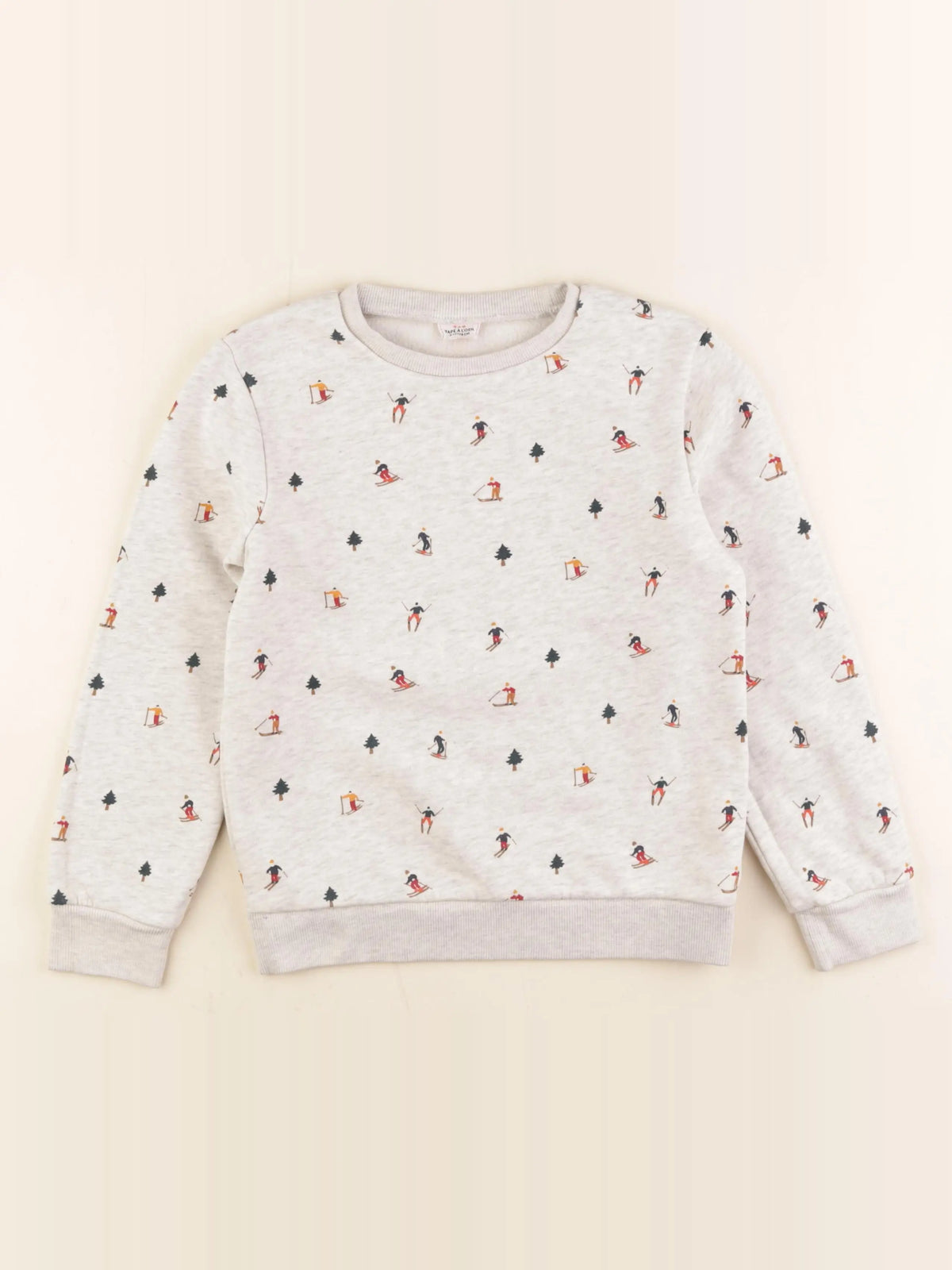 Tape à l'oeil - sweat gris - 8 ans