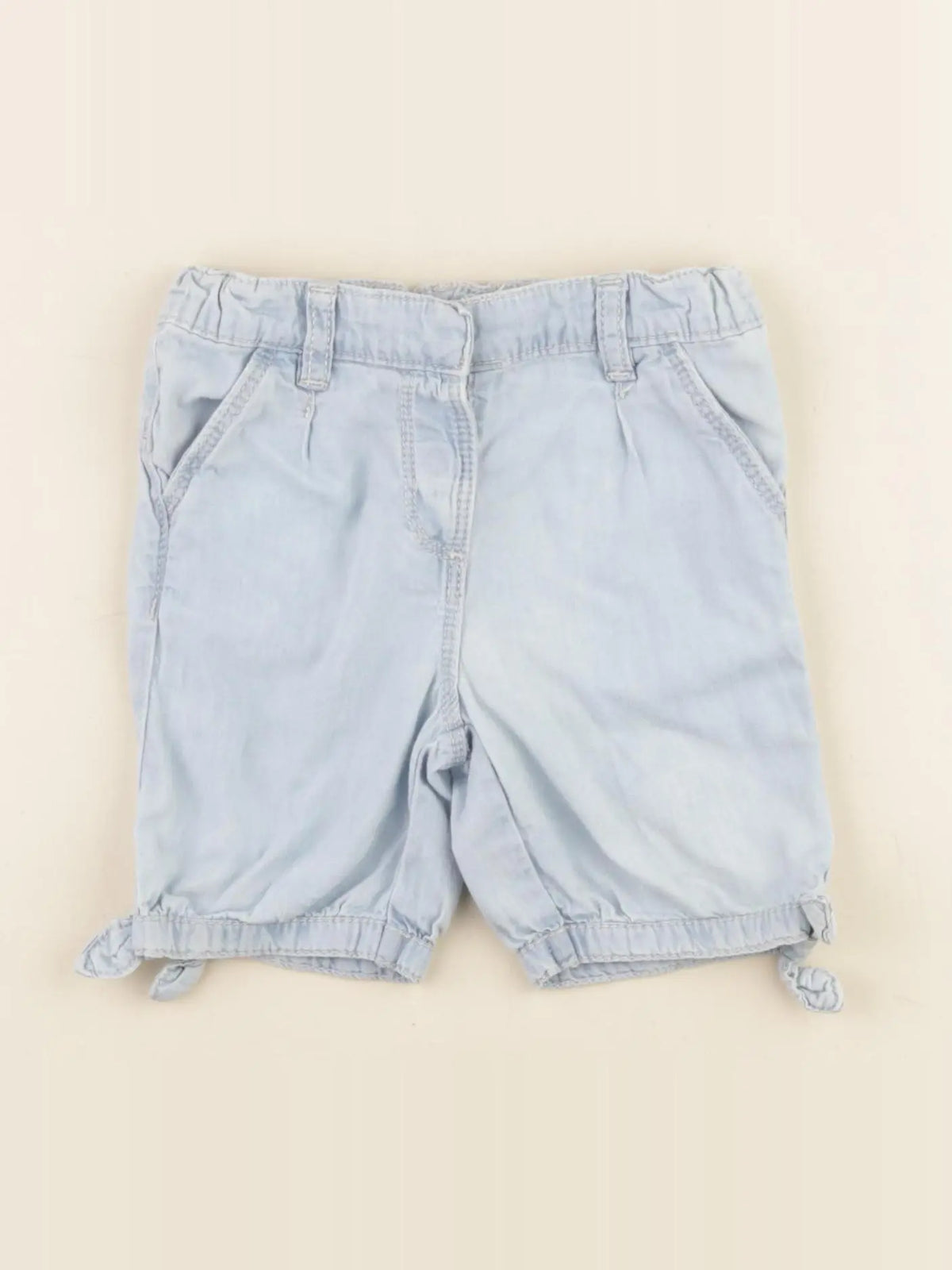 Vertbaudet - short bleu - 12 mois