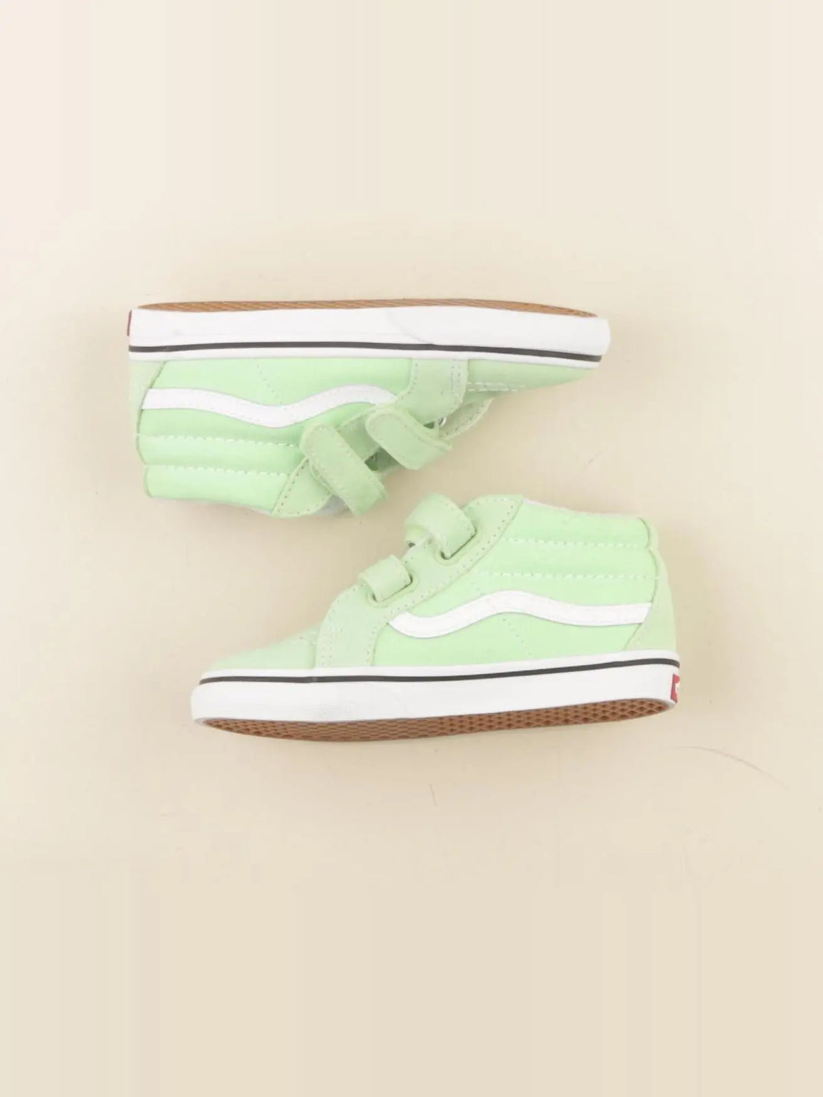 Vans - baskets vert - pointure 26/27