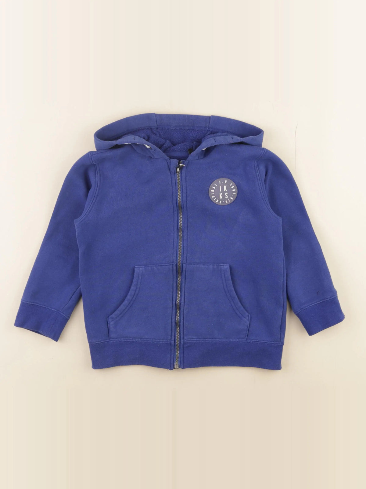 IKKS - sweat bleu - 4 ans