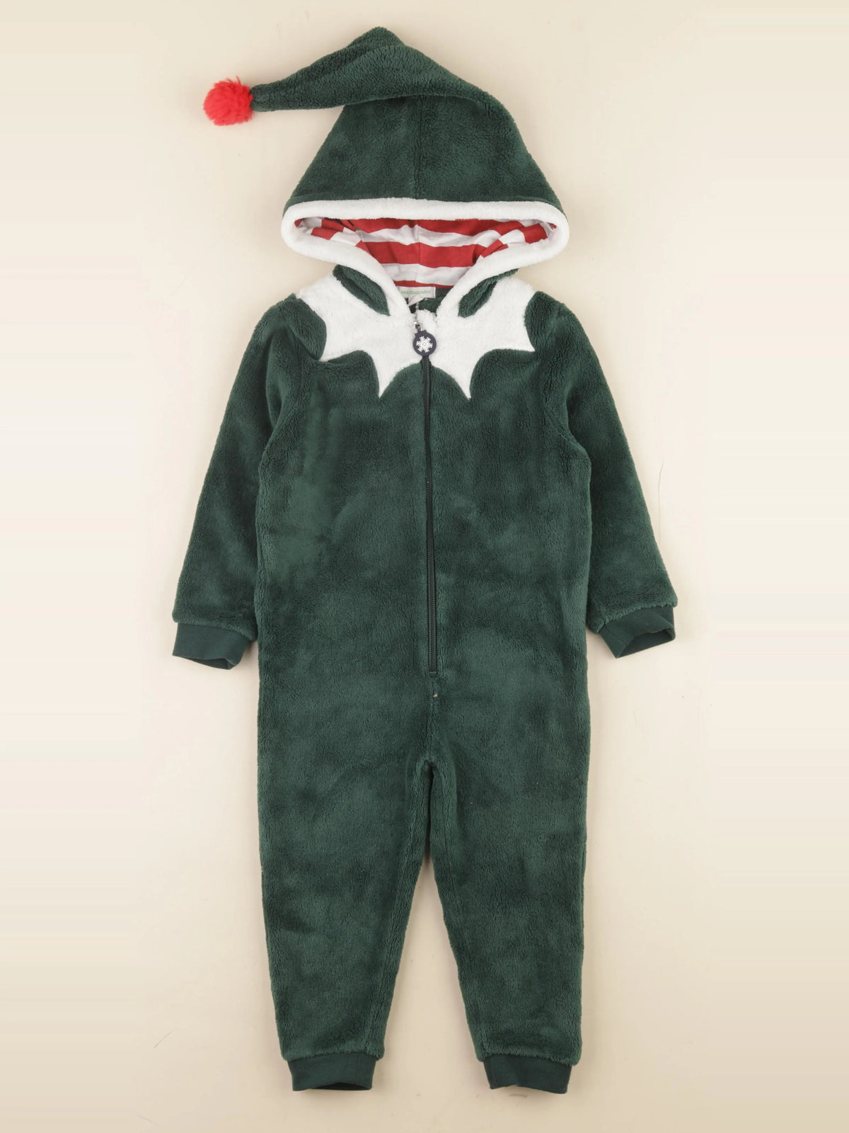 Vertbaudet - sur-pyjama vert - 3 ans