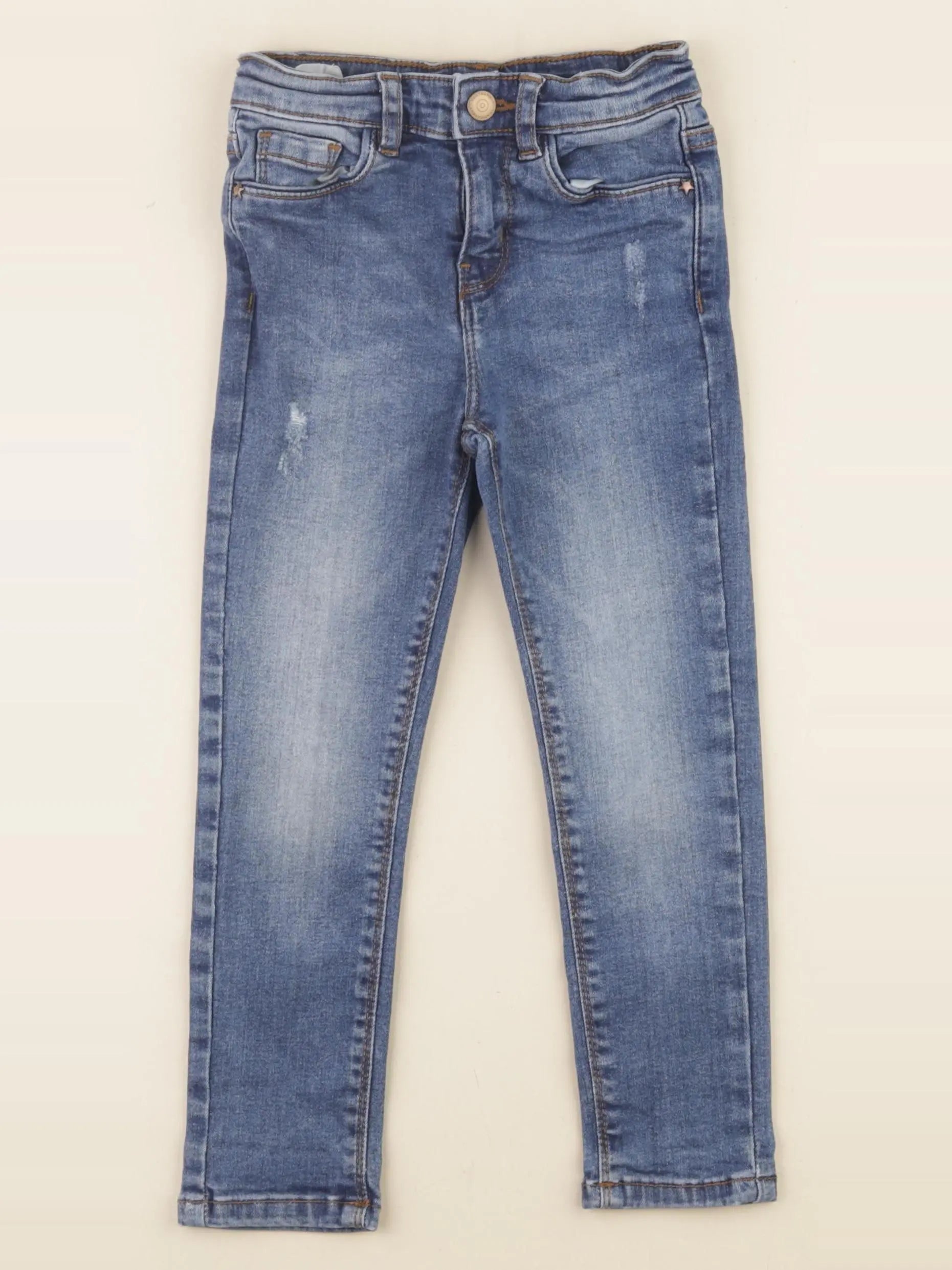 Vertbaudet - jean bleu - 4 ans