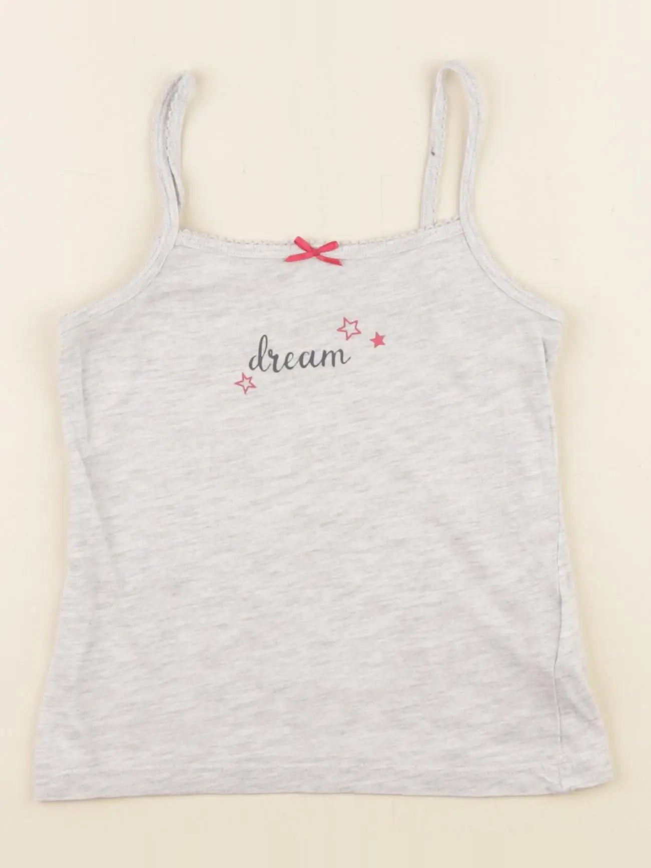 Vertbaudet - maillot de corps gris - 4 ans