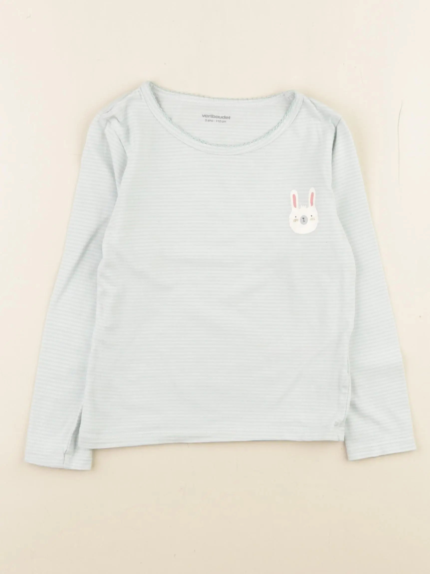 Vertbaudet - maillot de corps vert - 5 ans