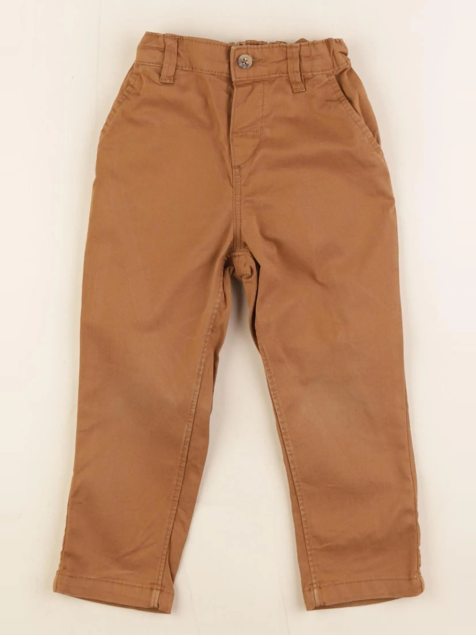 H&M - pantalon marron - 24/36 mois