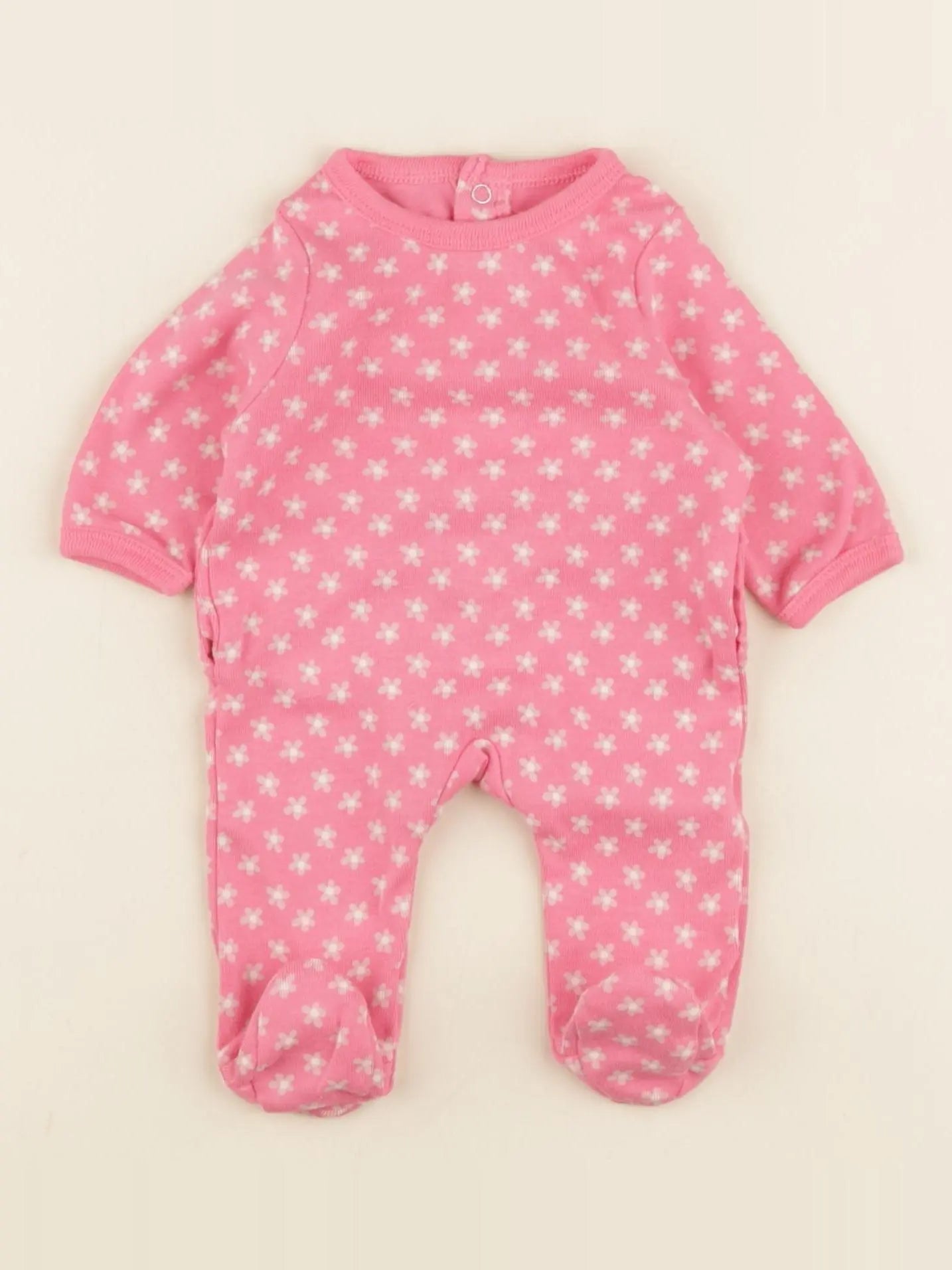 Vertbaudet - body rose - 0 mois