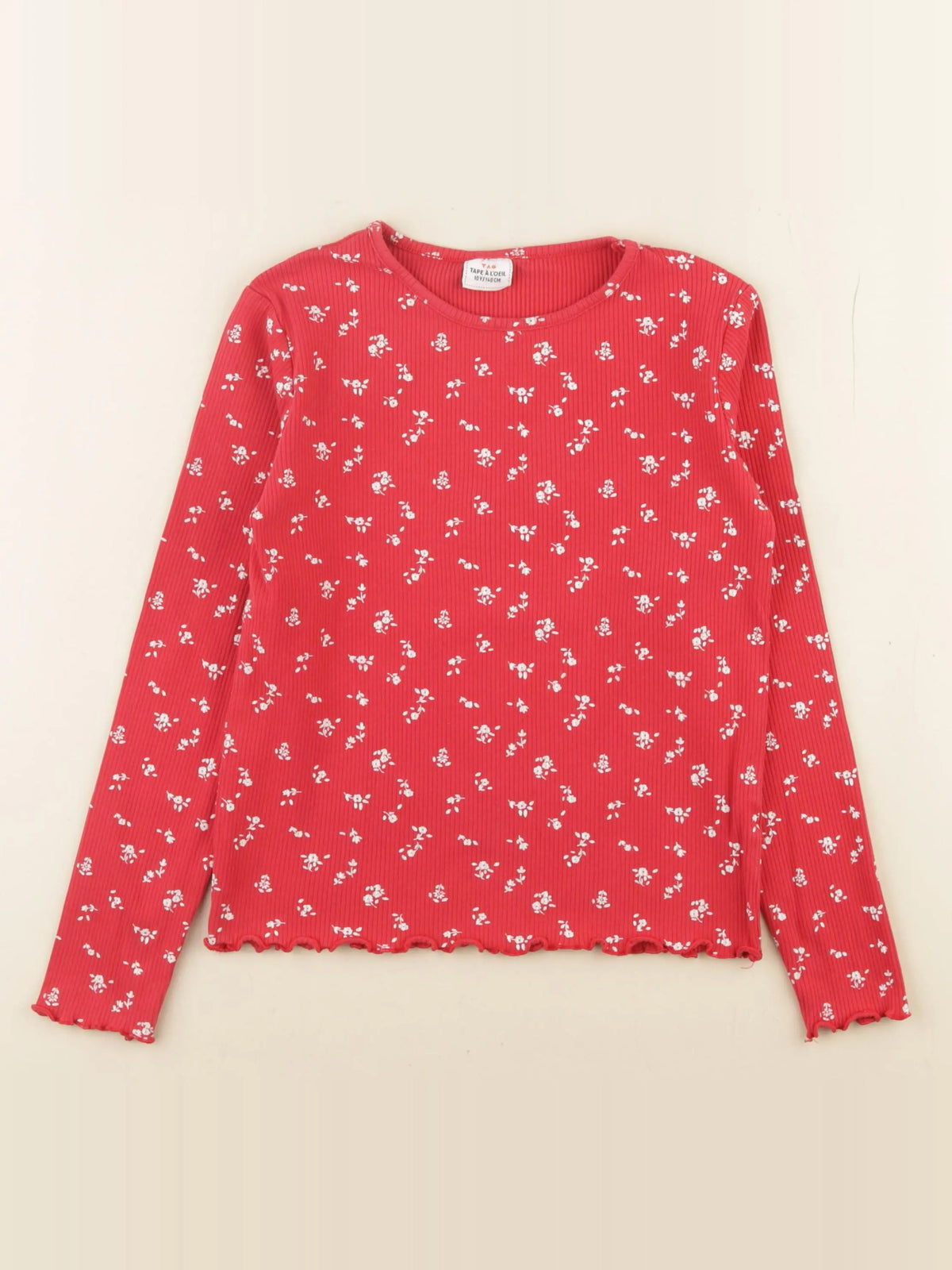 Tape à l'oeil - tee-shirt rouge - 10 ans