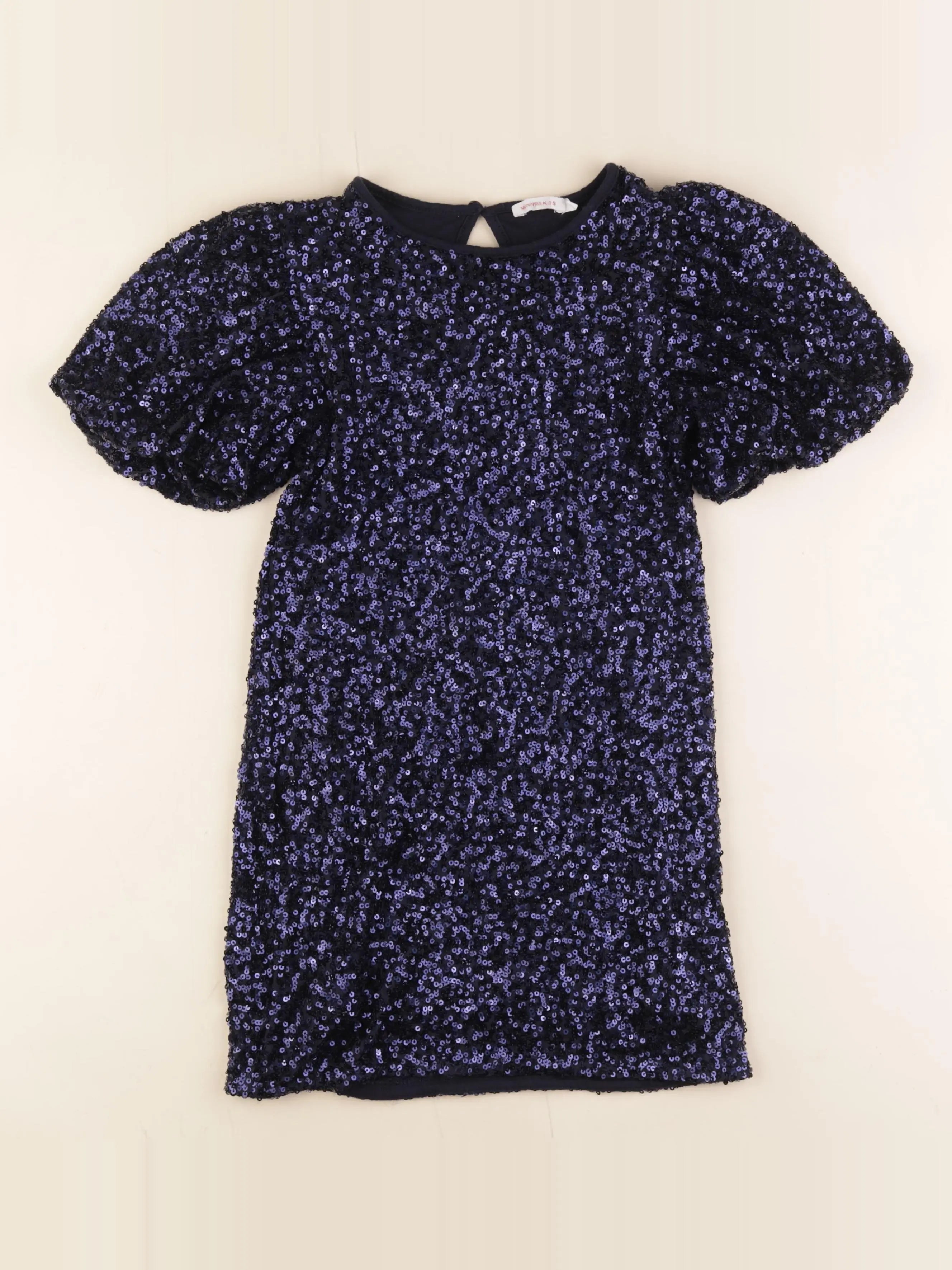 Monoprix - robe bleu - 8 ans