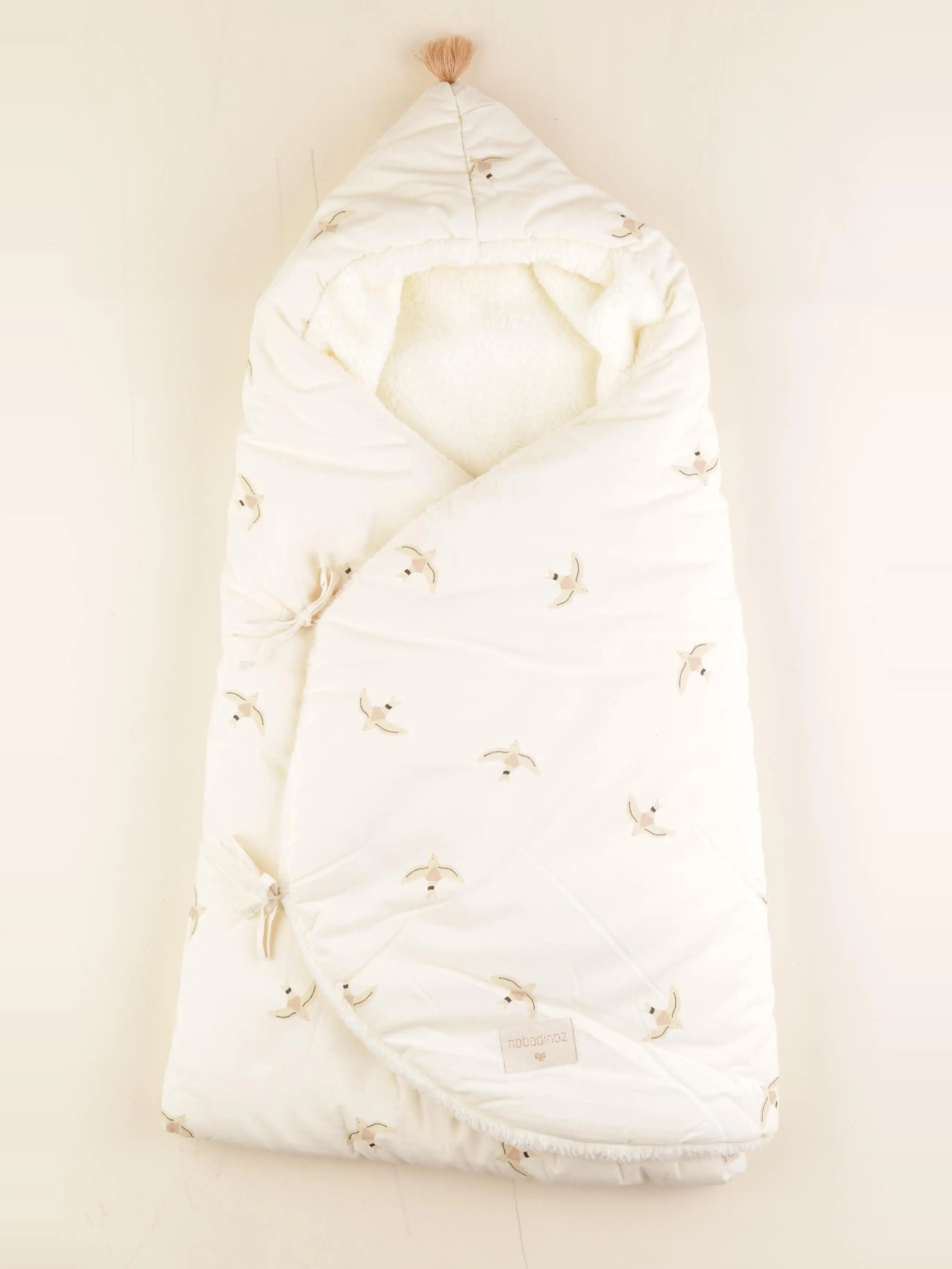 Nobodinoz - nid d'ange beige - 0/6 mois