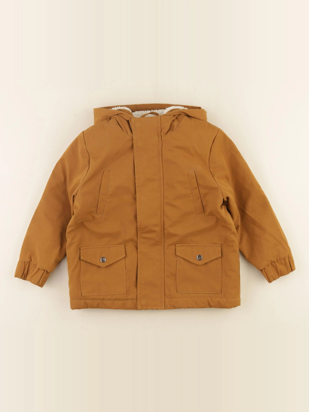 Monoprix - parka marron - 3 ans