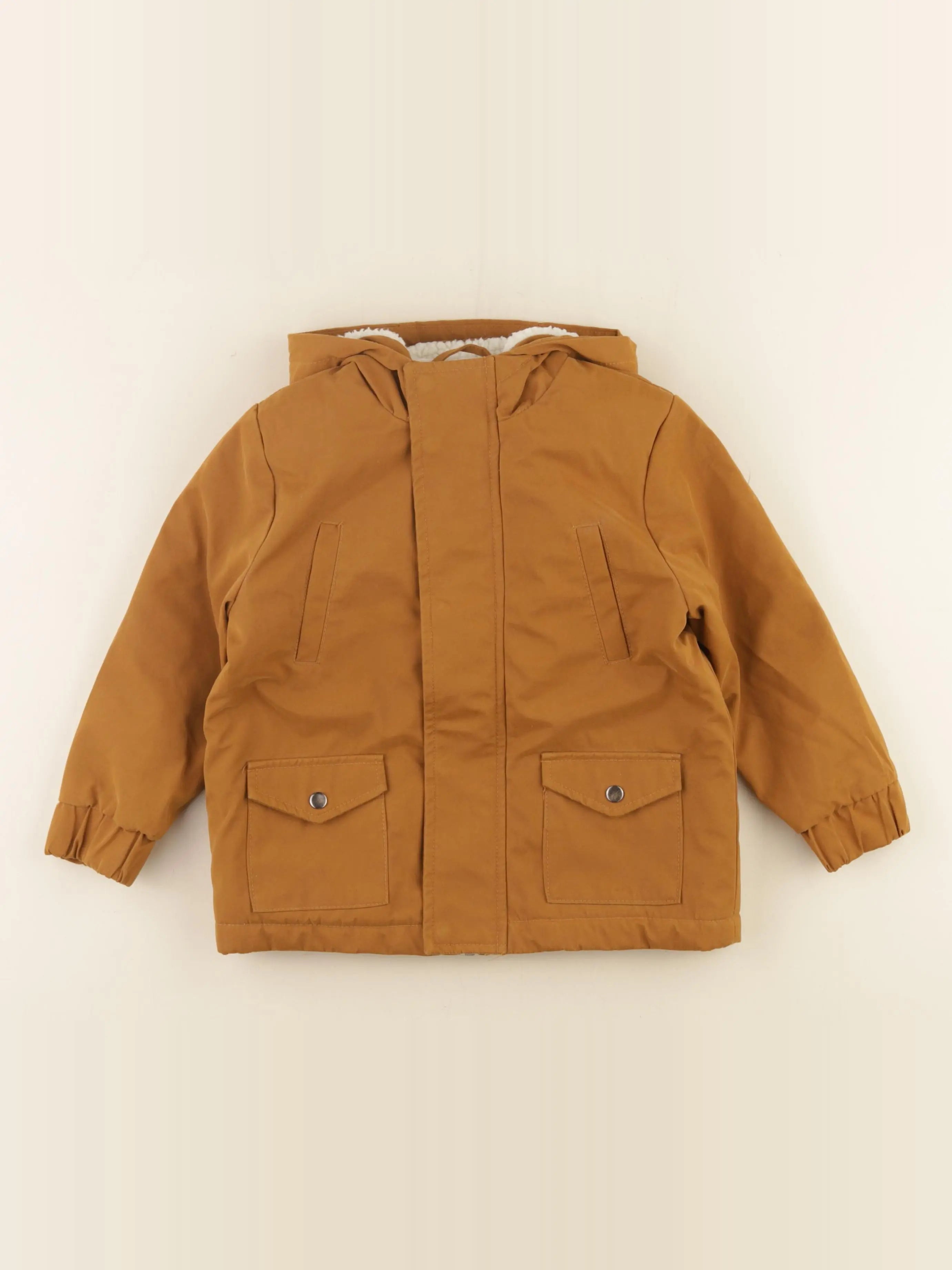 Monoprix - parka marron - 3 ans