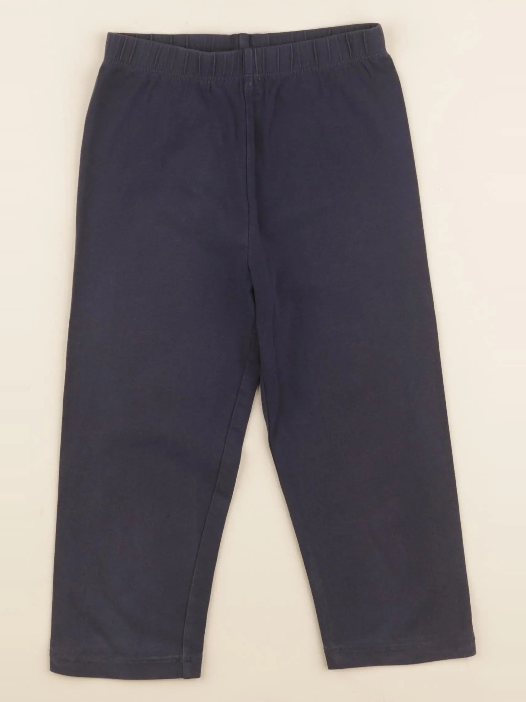 Vertbaudet - legging court bleu - 7 ans