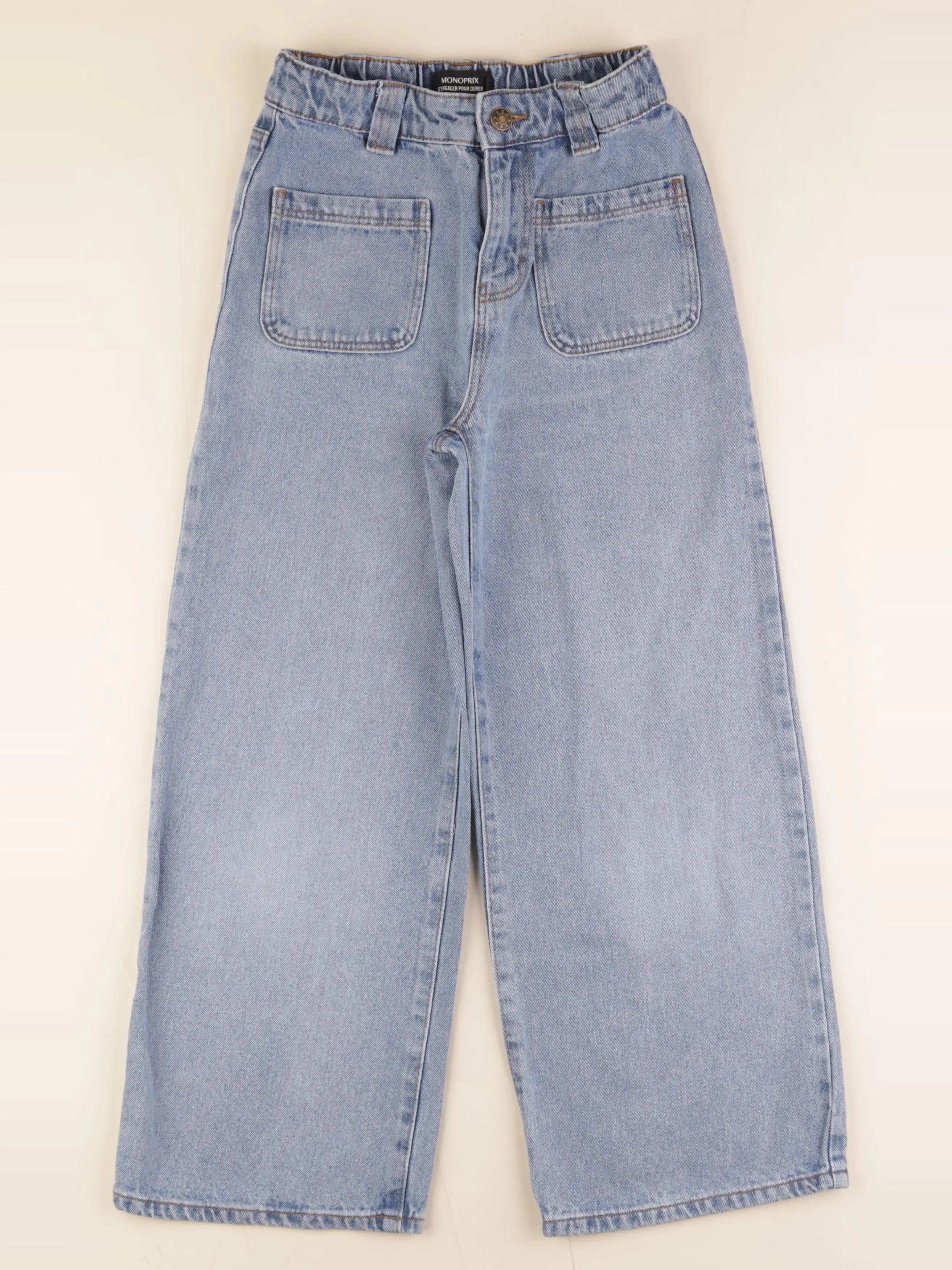 Monoprix - jean bleu - 10 ans