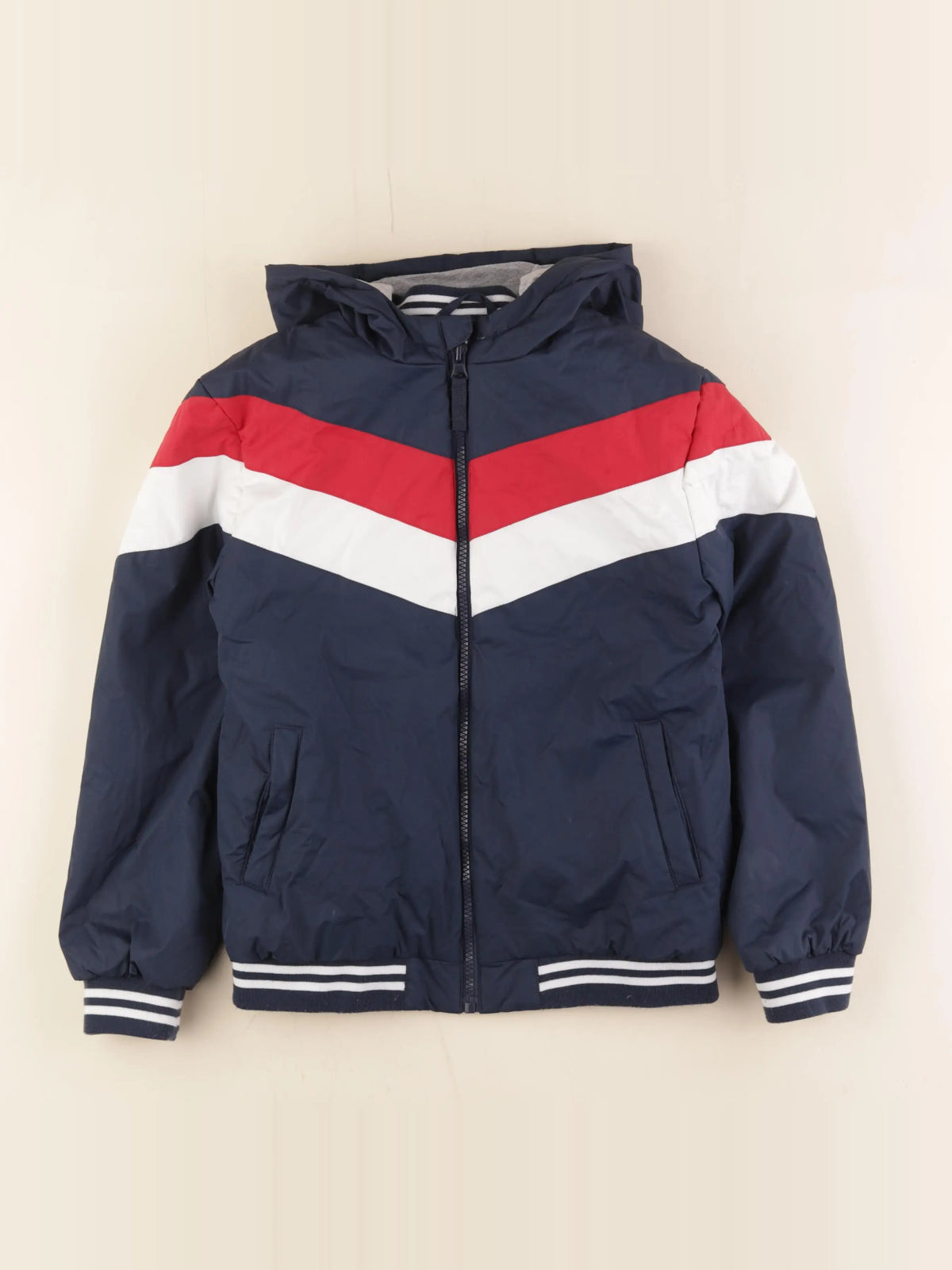 Vertbaudet - imperméable bleu - 10 ans