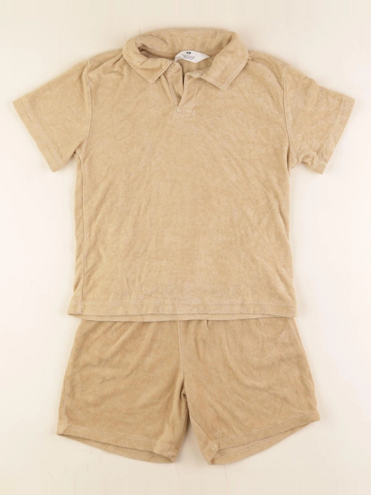 H&M - ensemble jaune - 7/8 ans