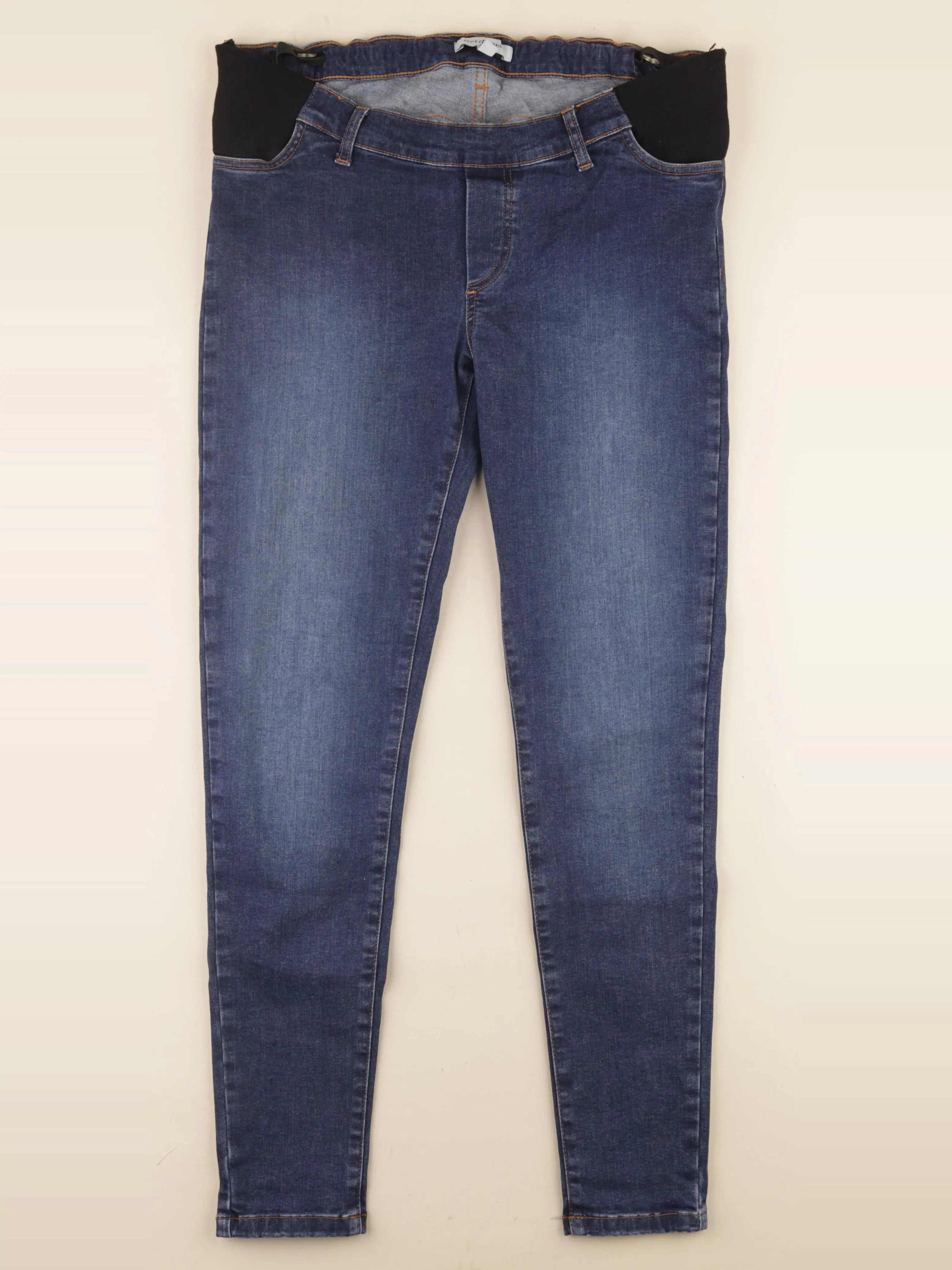 Envie de fraise - jean grossesse bleu - 40