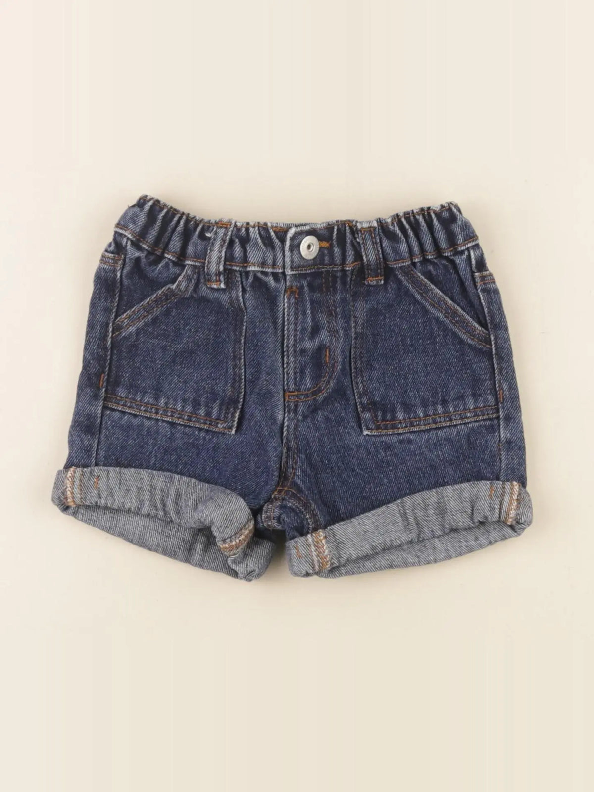 Vertbaudet - short bleu - 3 ans