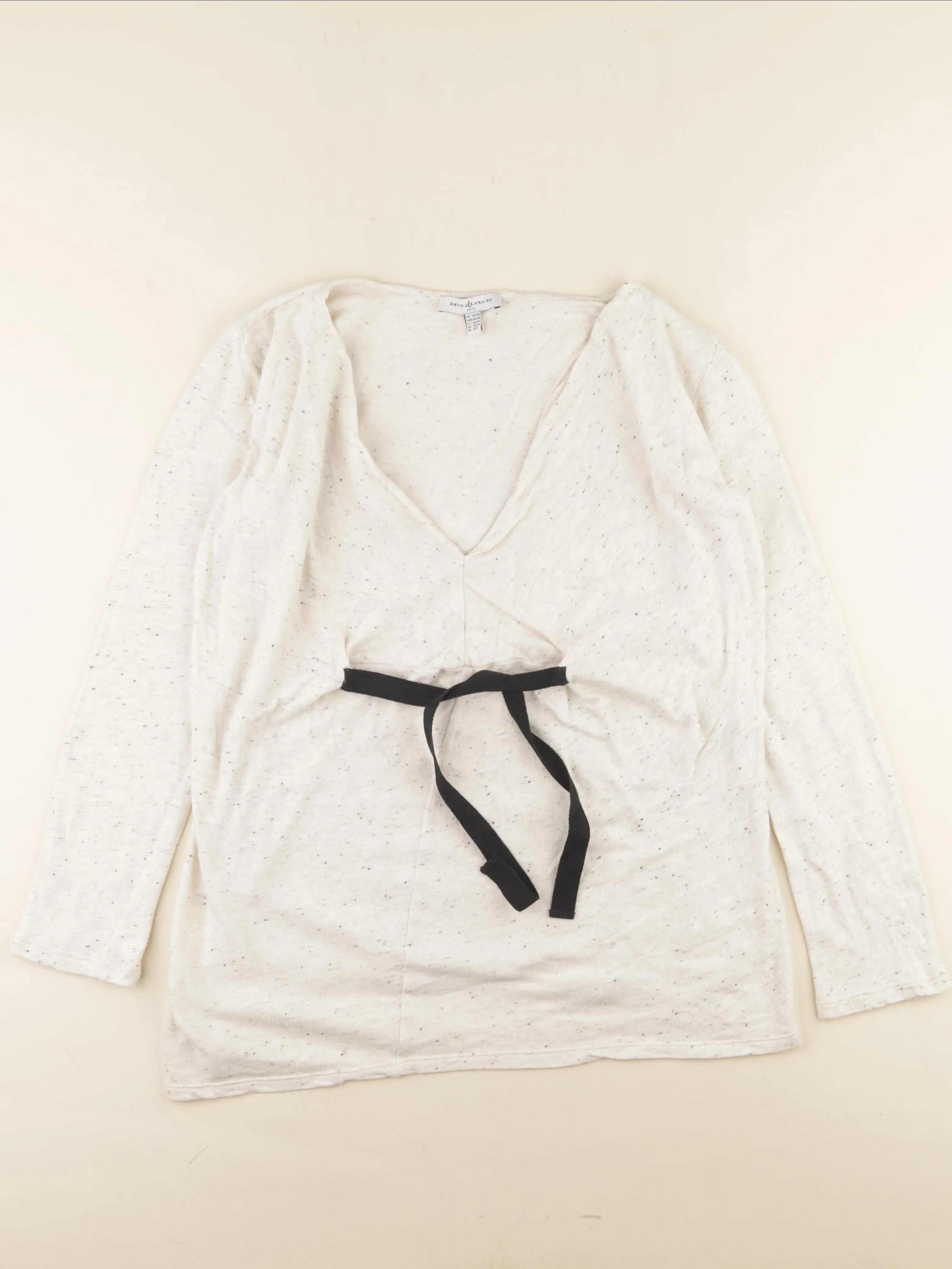 Envie de fraise - tee-shirt grossesse beige - 38 à 40