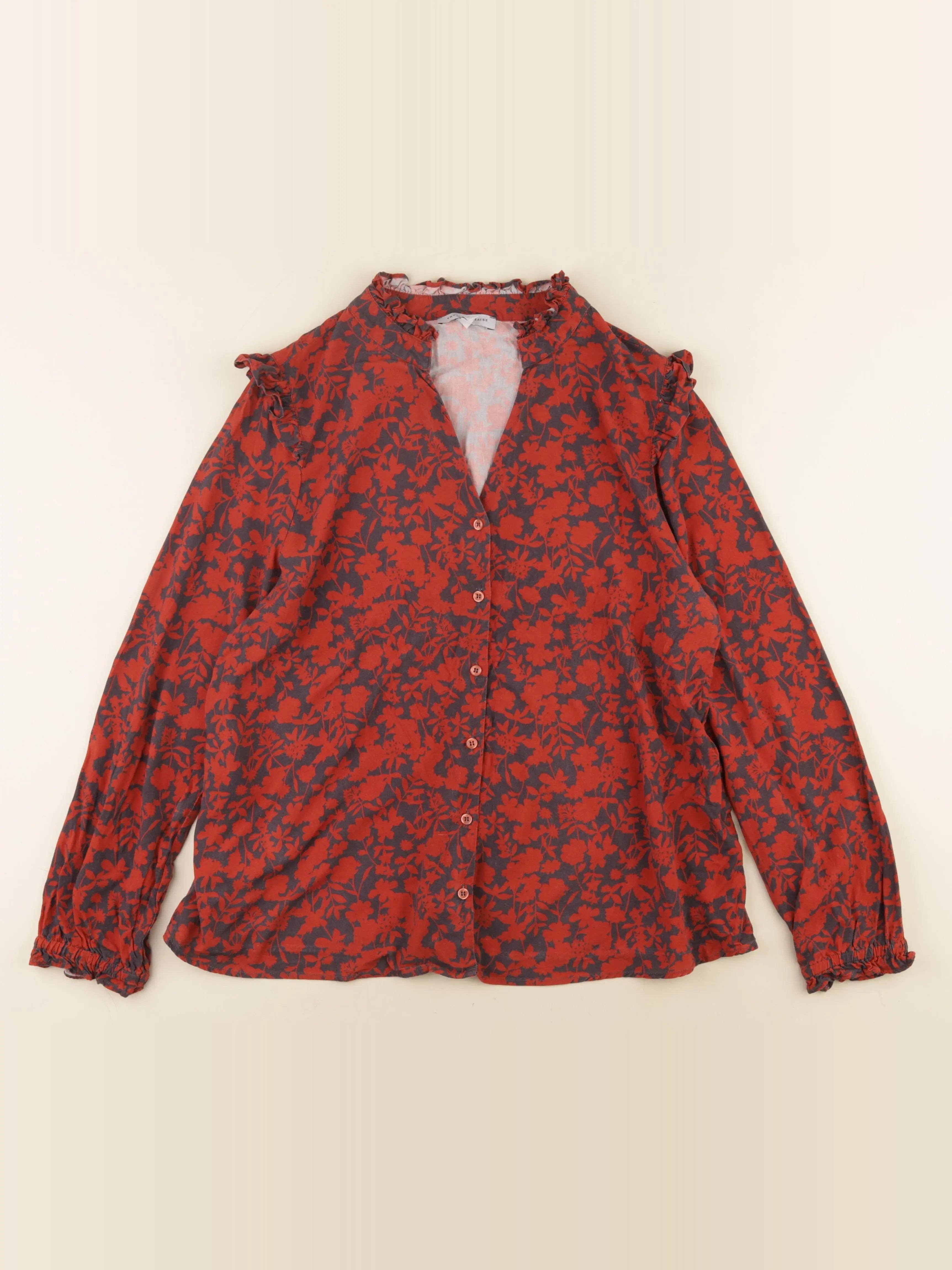 Envie de fraise - blouse grossesse, allaitement rouge, bleu - 38