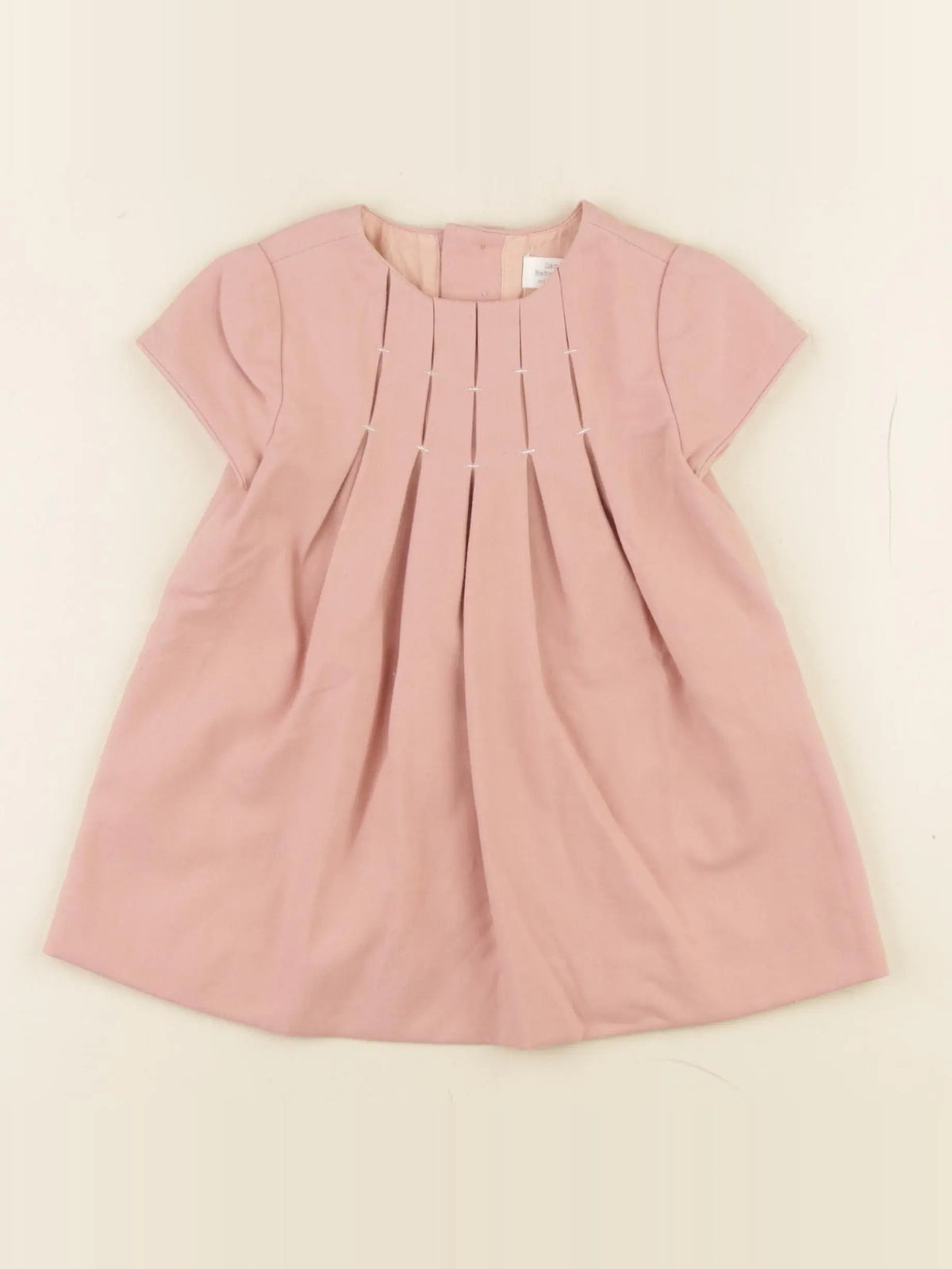 Zara - robe rose - 6/9 mois