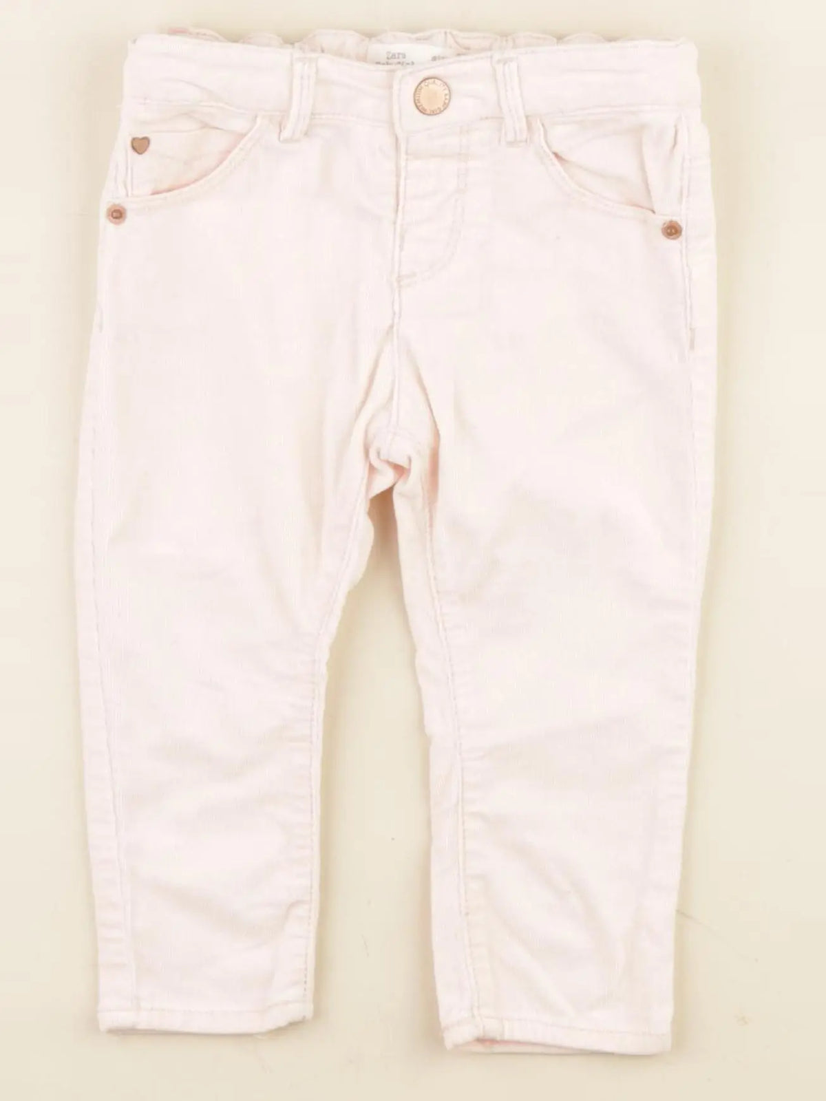 Zara - pantalon rose - 9/12 mois