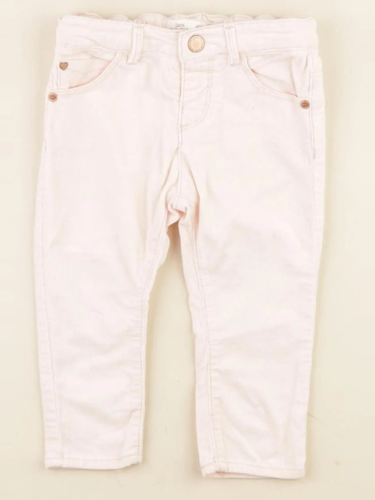 Zara - pantalon rose - 9/12 mois