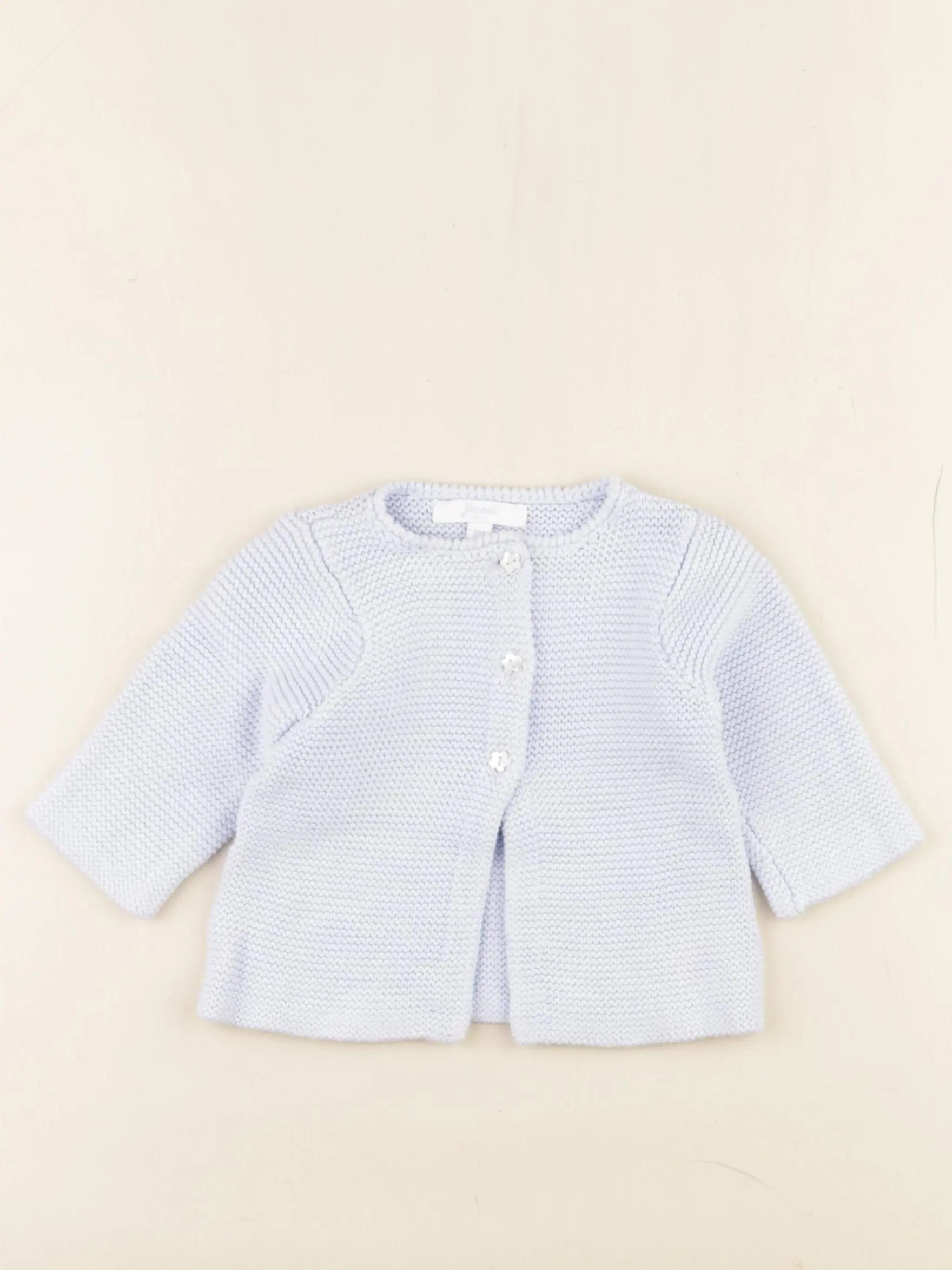 Jacadi - gilet bleu - 3 mois