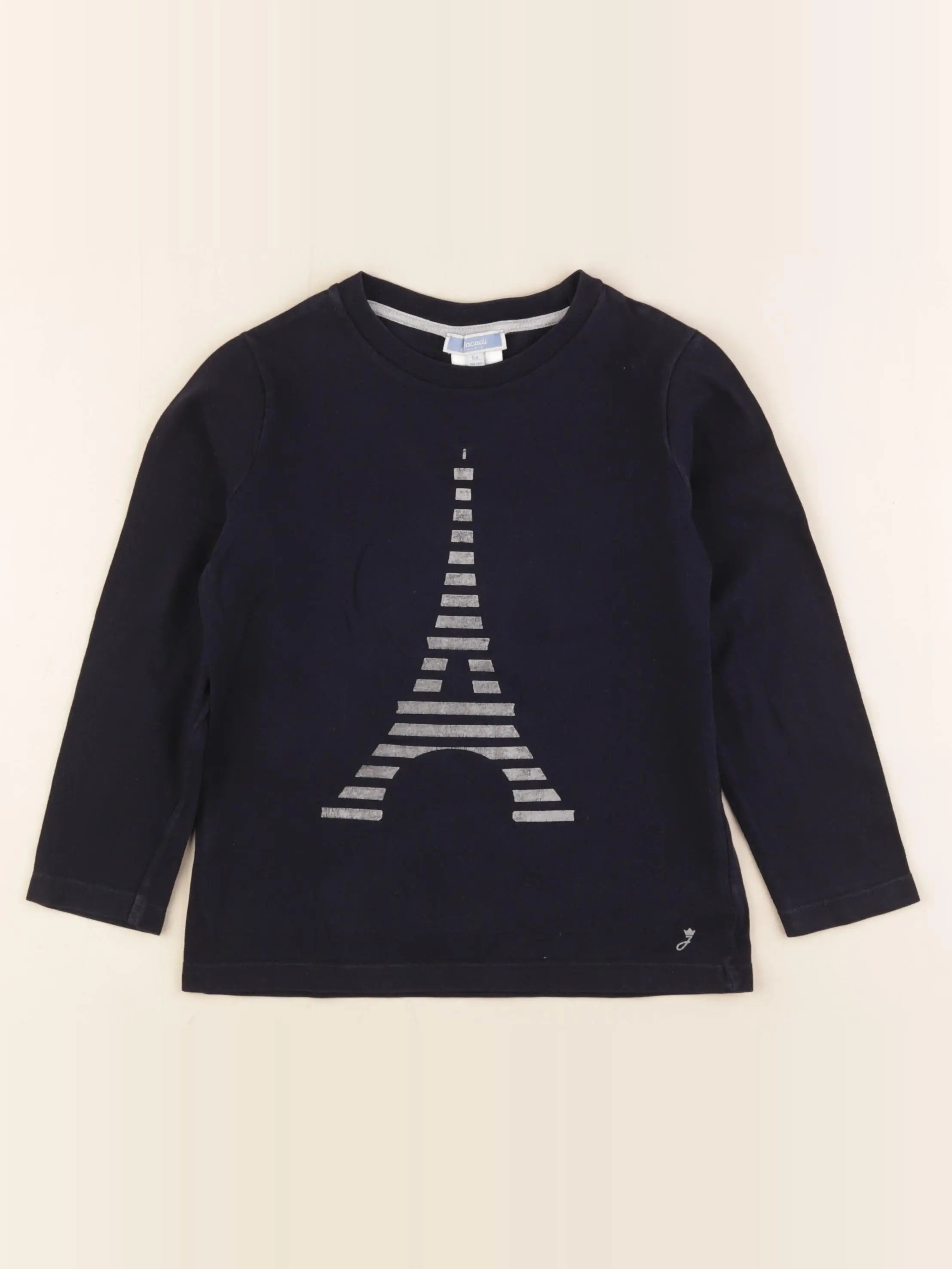 Jacadi - tee-shirt bleu - 6 ans