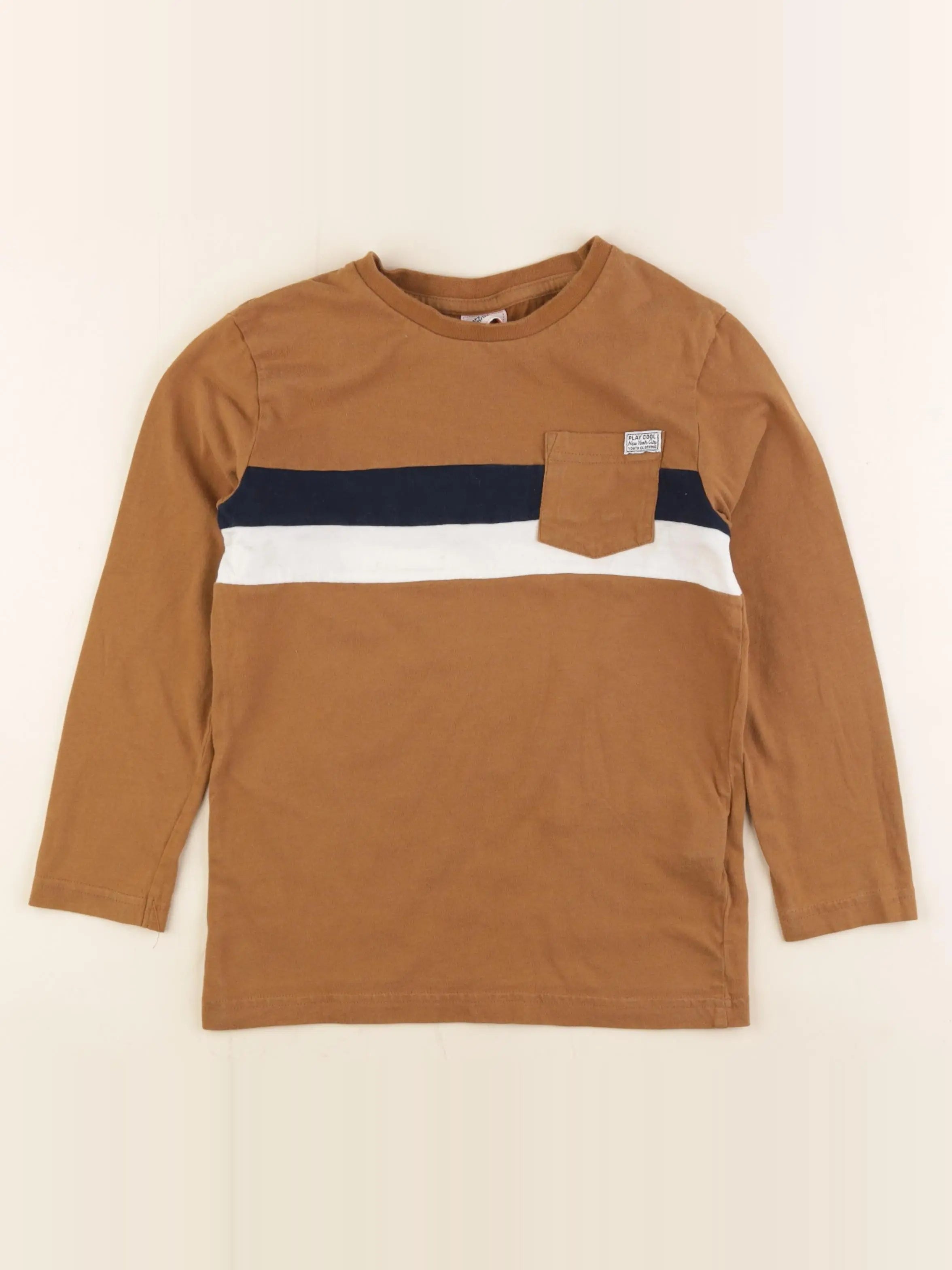 Tape à l'oeil - tee-shirt marron - 8 ans