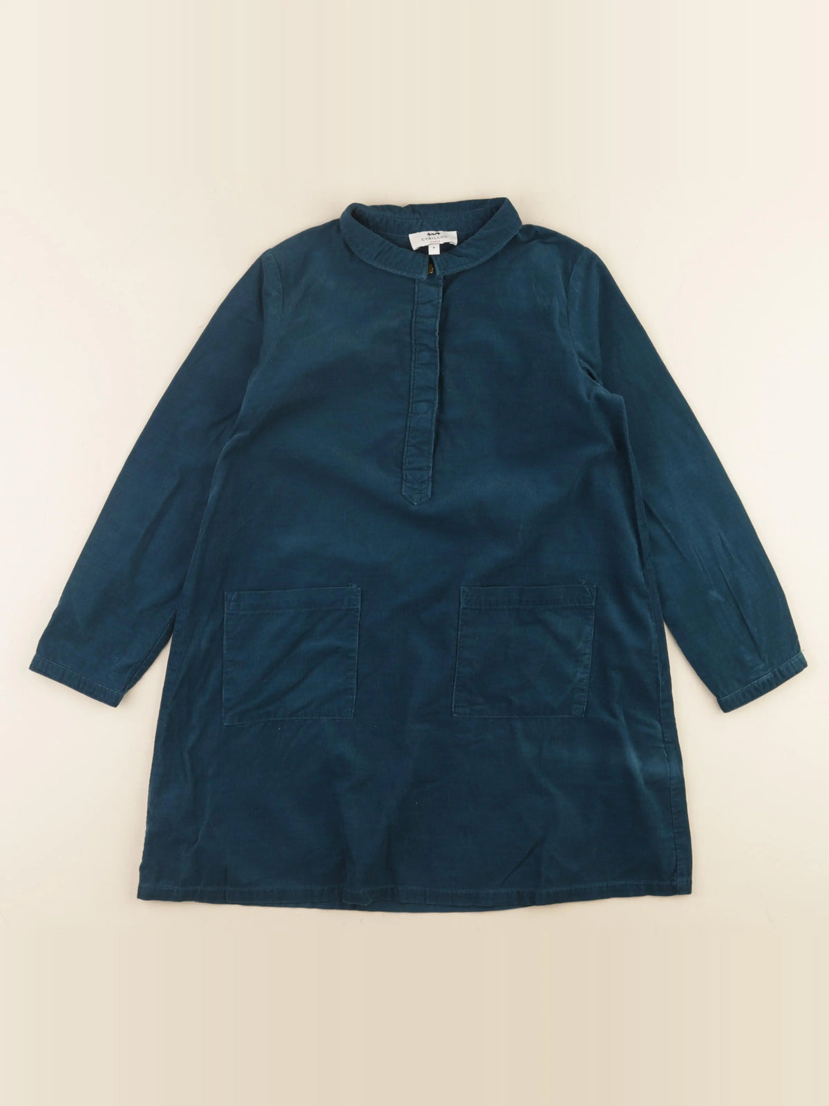 Cyrillus - robe bleu - 8 ans