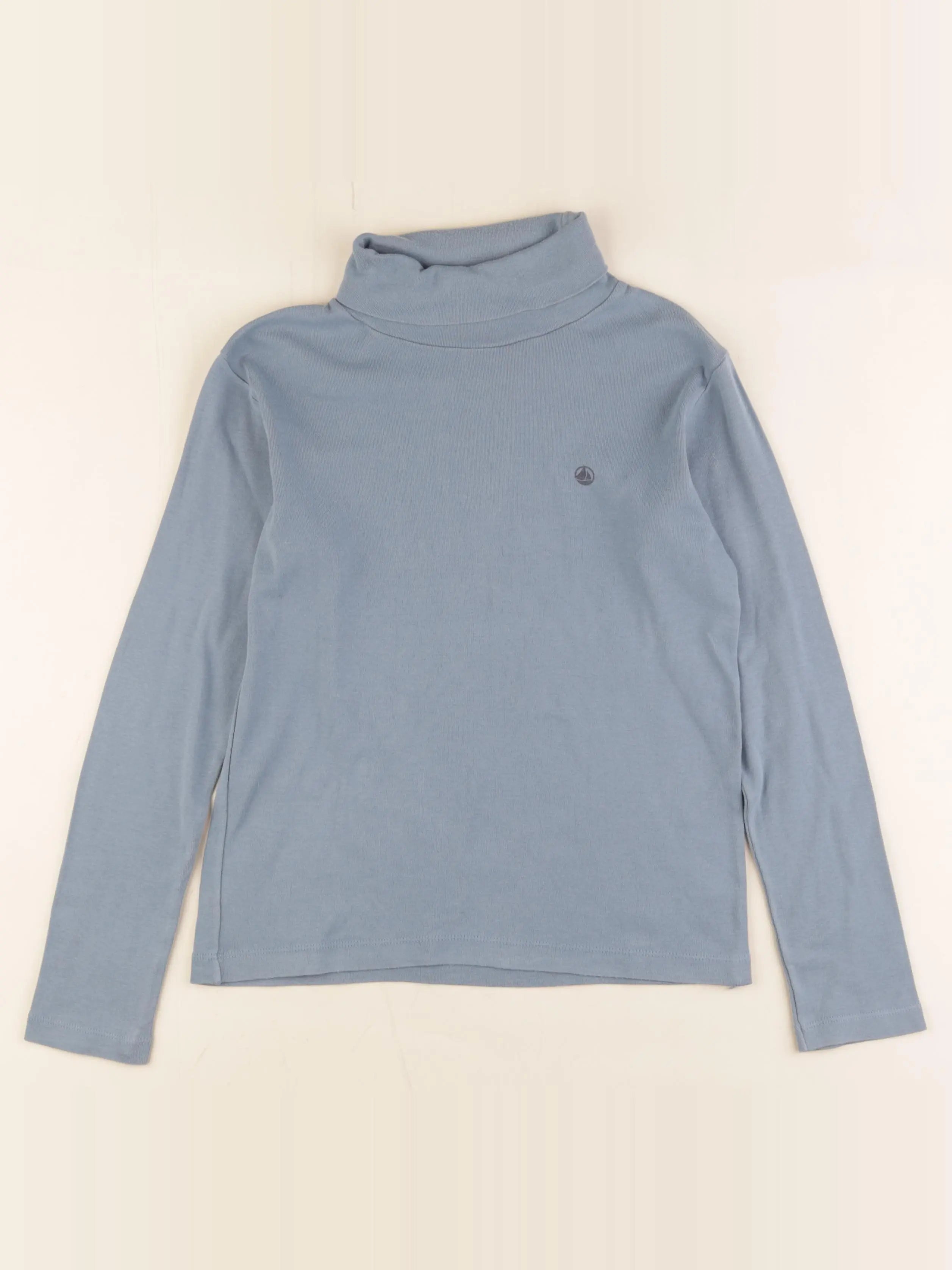 Petit Bateau - sous-pull bleu - 10 ans