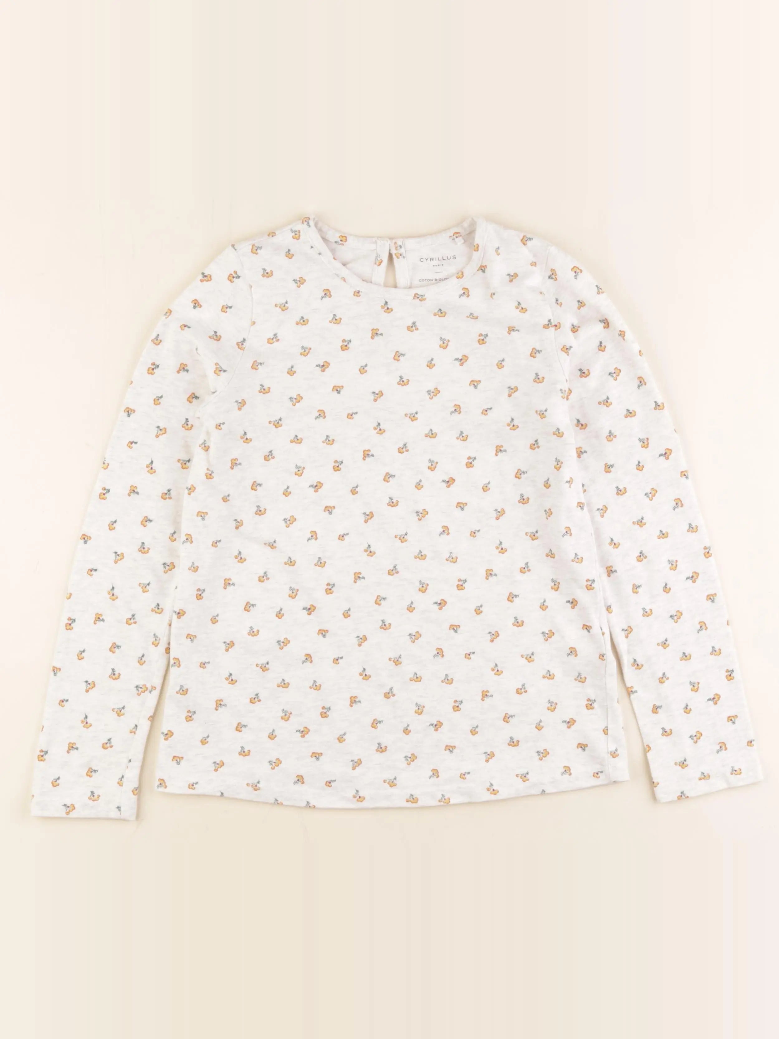 Cyrillus - tee-shirt multicolore - 10 ans