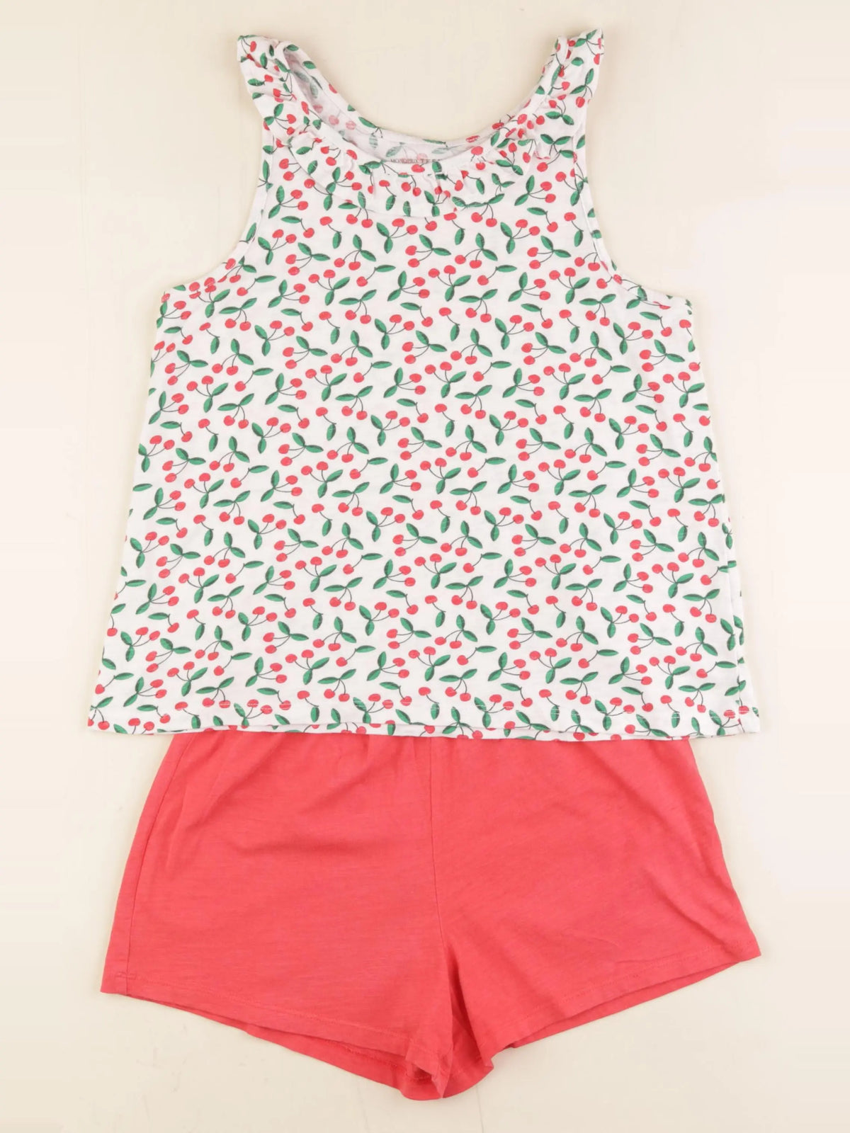 Monoprix - pyjama coton multicolore - 10 ans