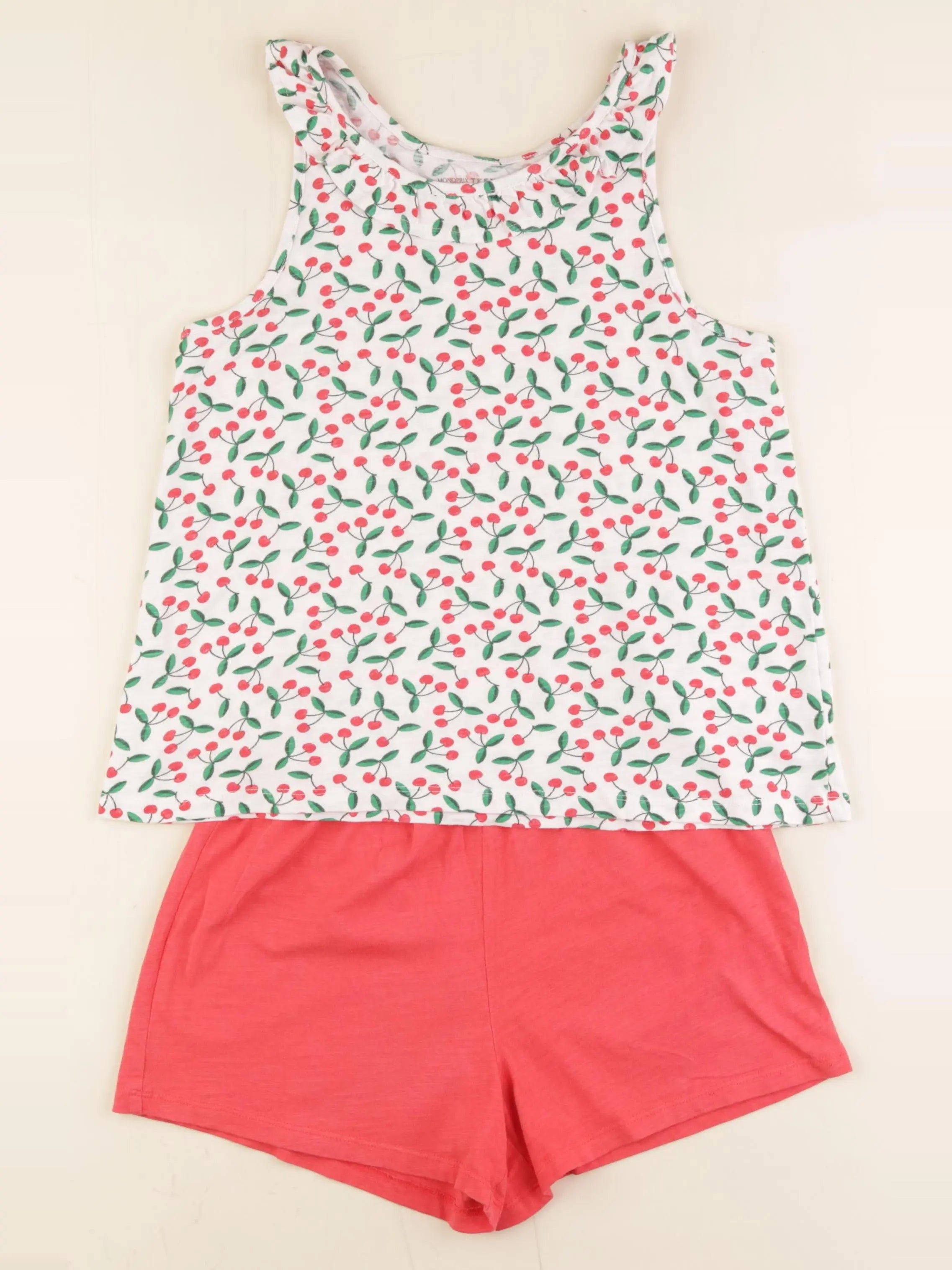 Monoprix - pyjama coton multicolore - 10 ans