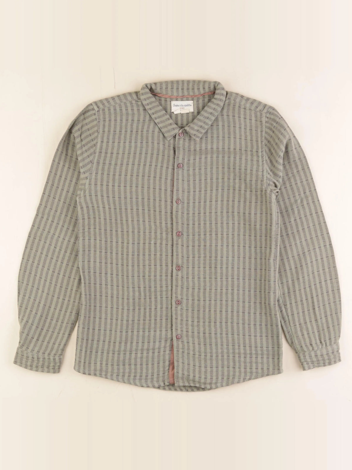 Arsène et les pipelettes - chemise vert - 10 ans