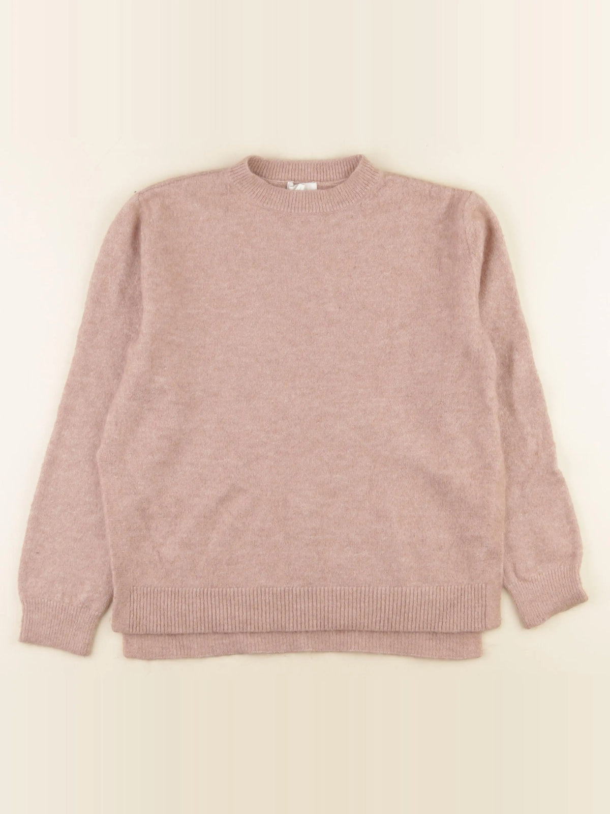 H&M - pull grossesse rose - xs