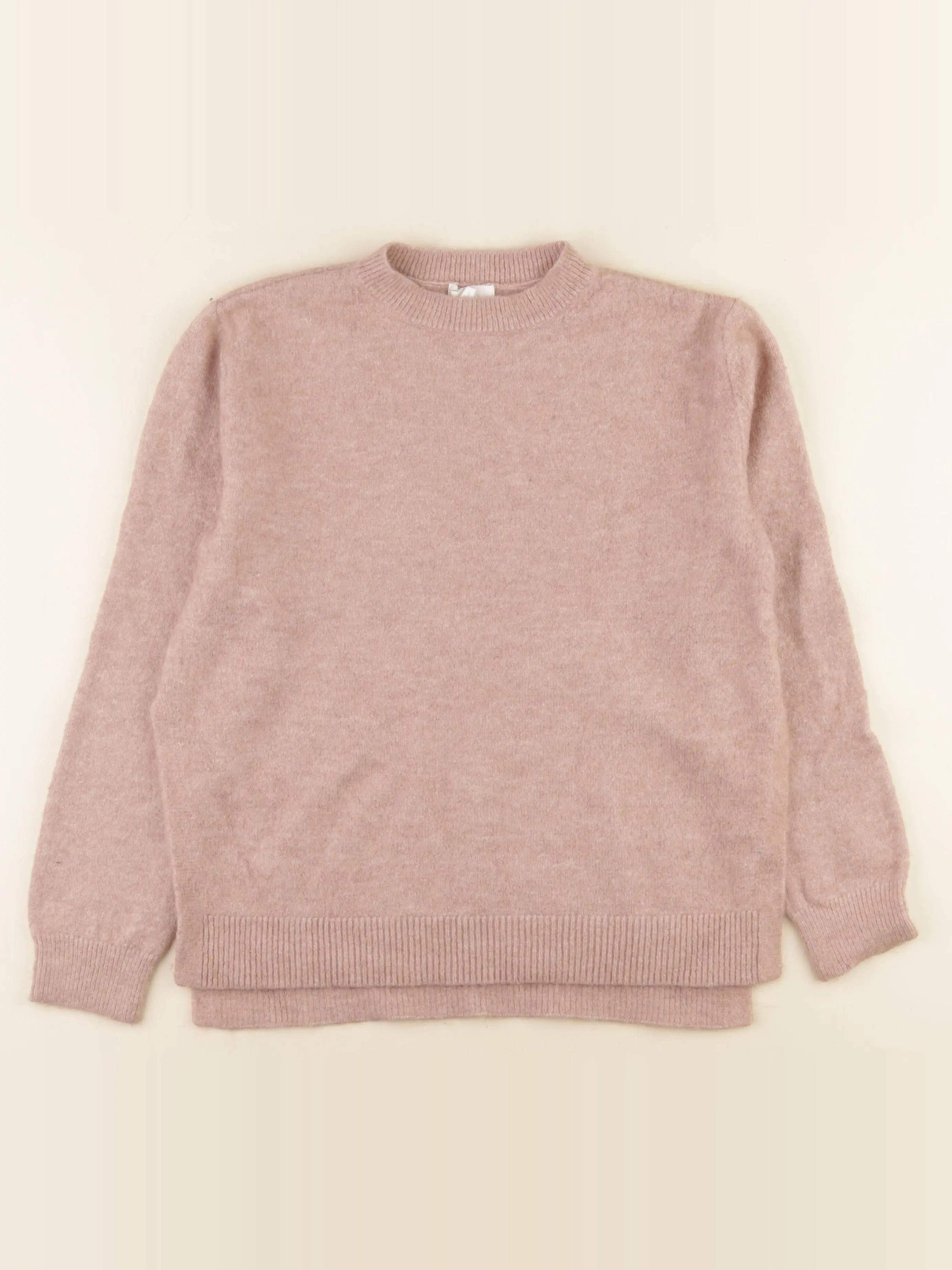 H&M - pull grossesse rose - xs