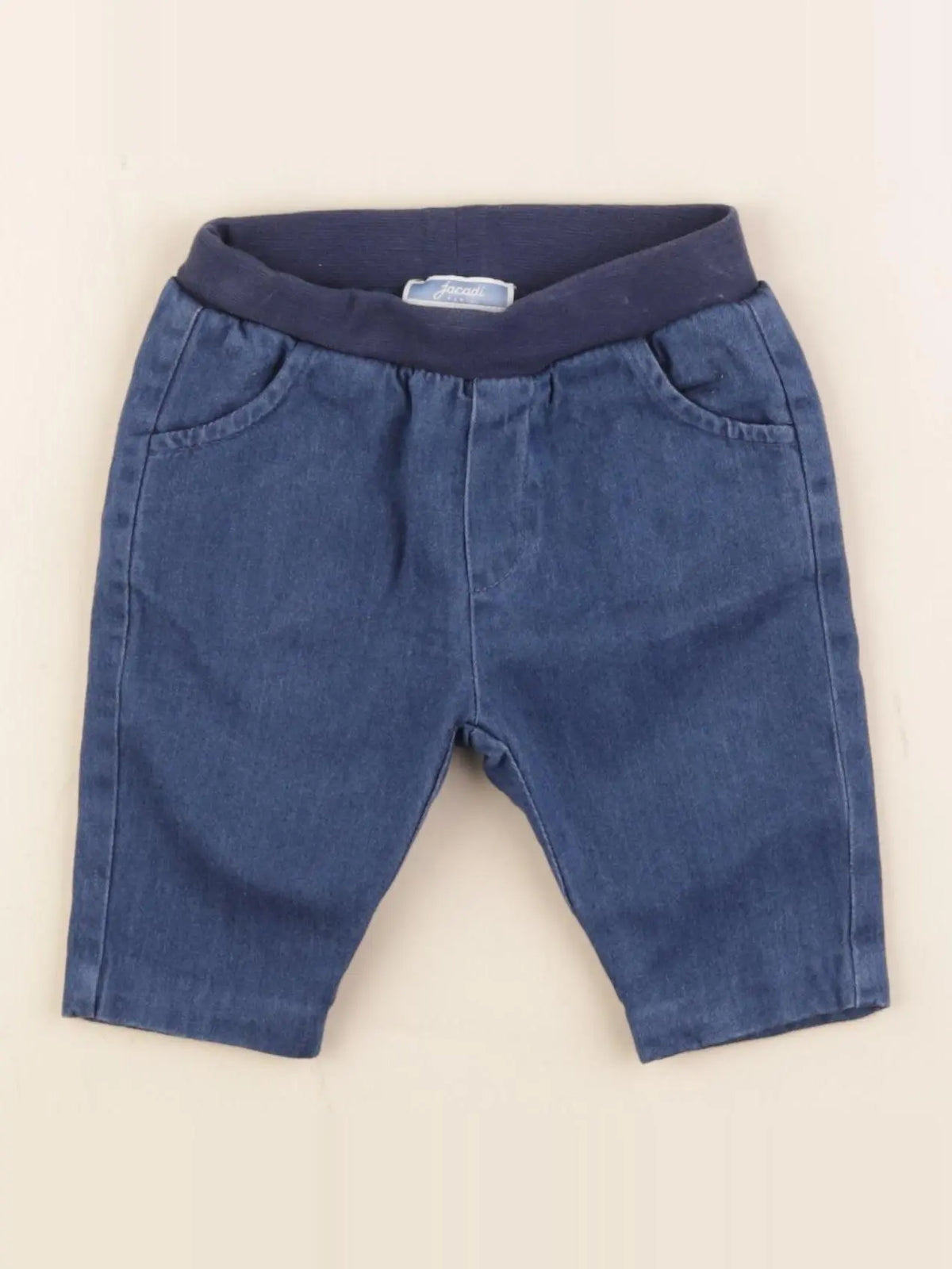 Jacadi - pantalon bleu - 3 mois