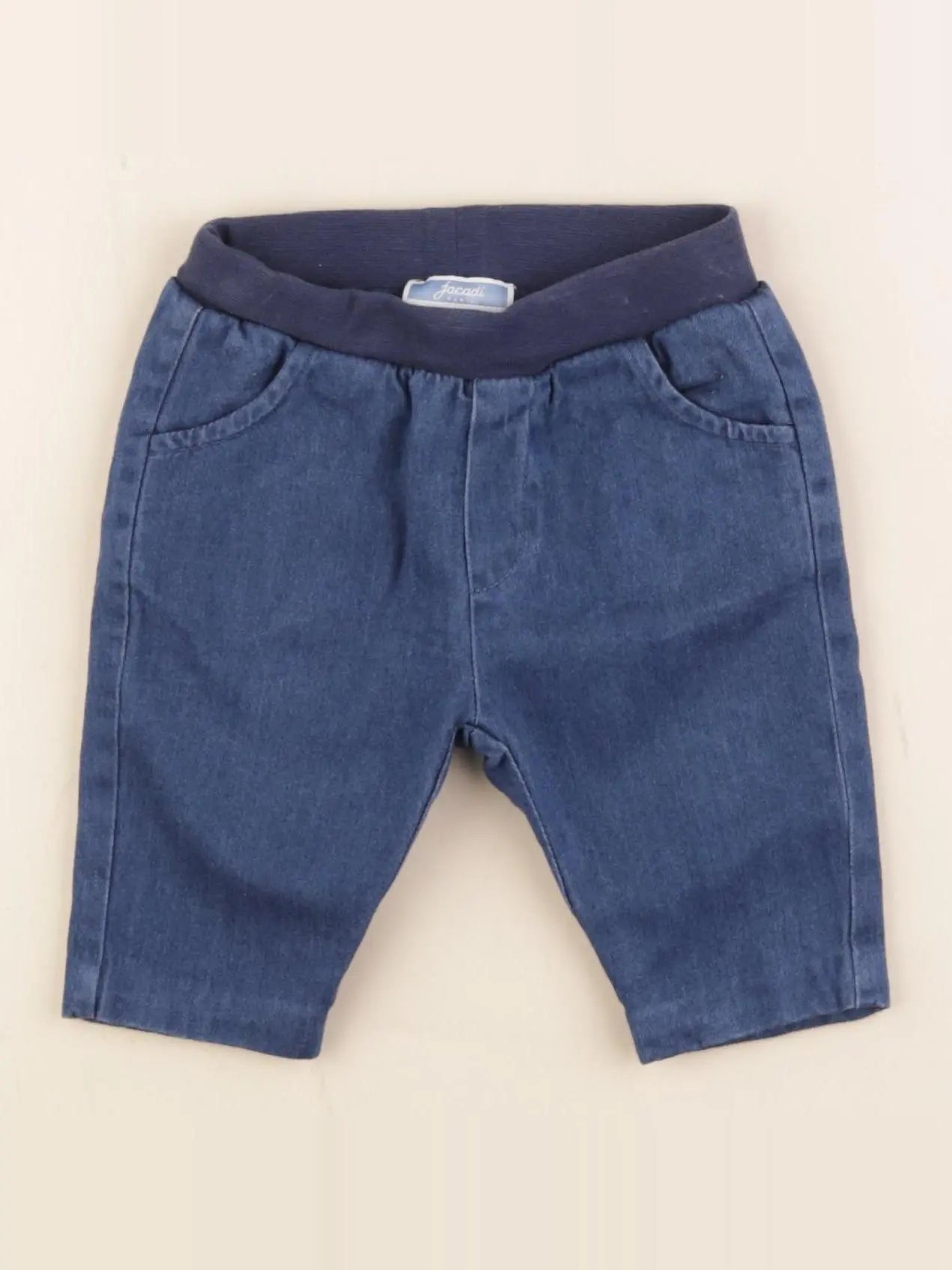 Jacadi - pantalon bleu - 3 mois