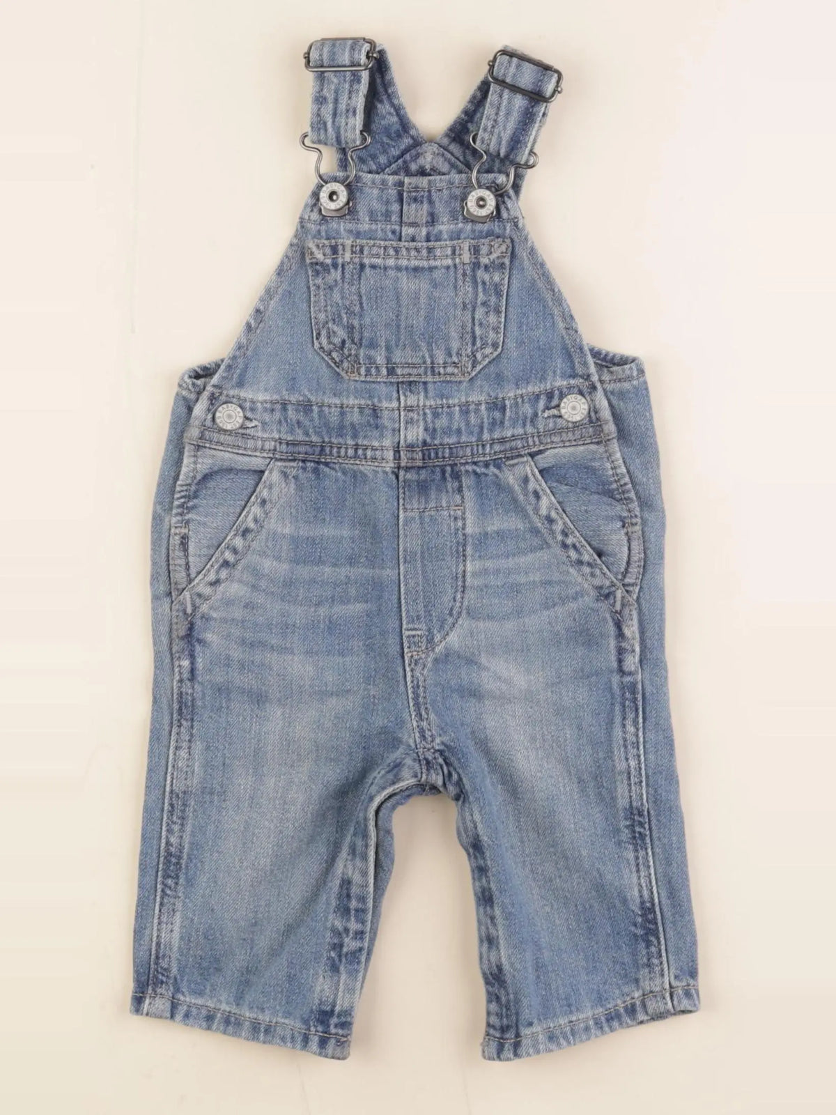 GAP - salopette bleu - 0/3 mois