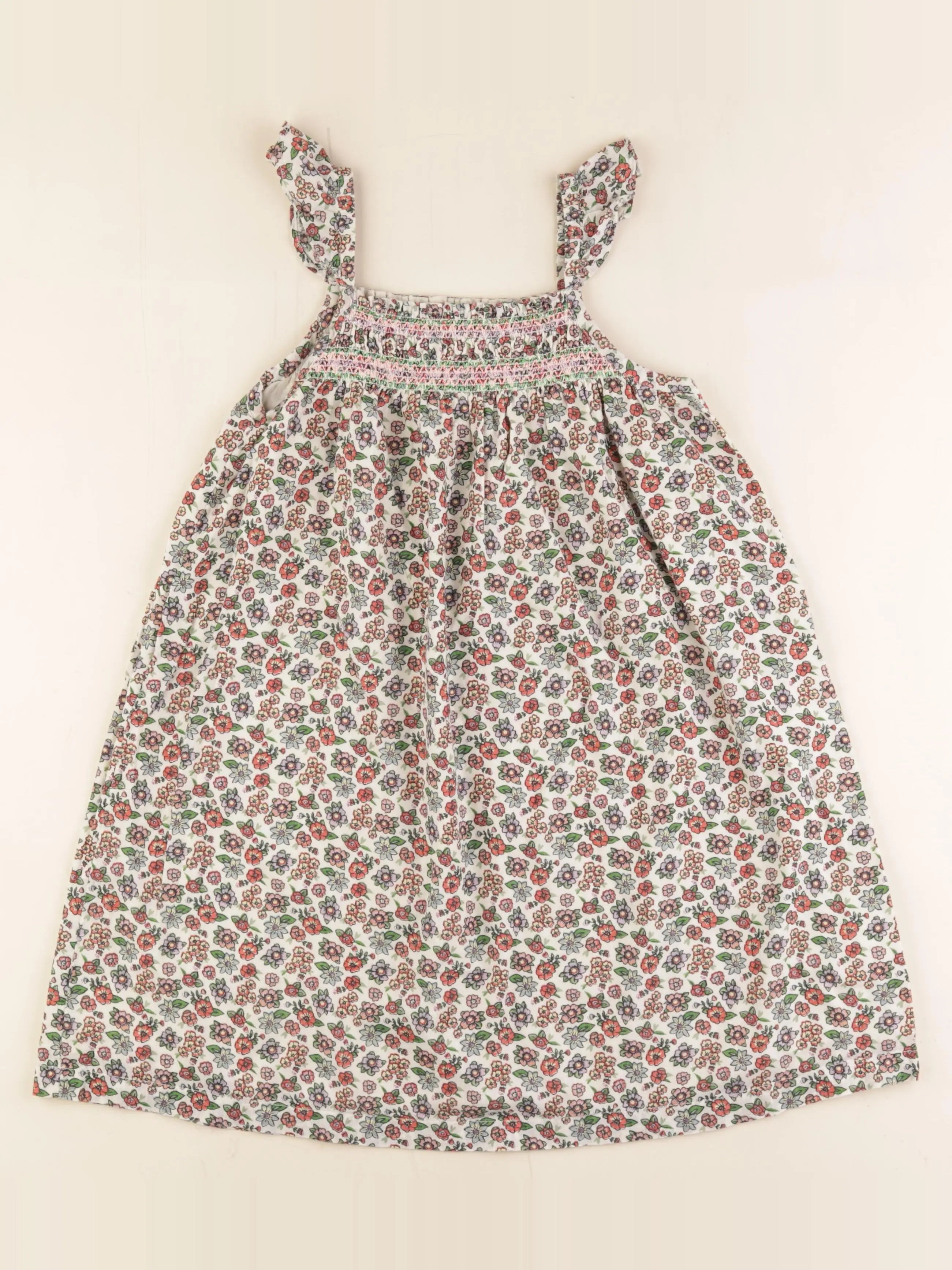 Monoprix - robe multicolore - 8 ans