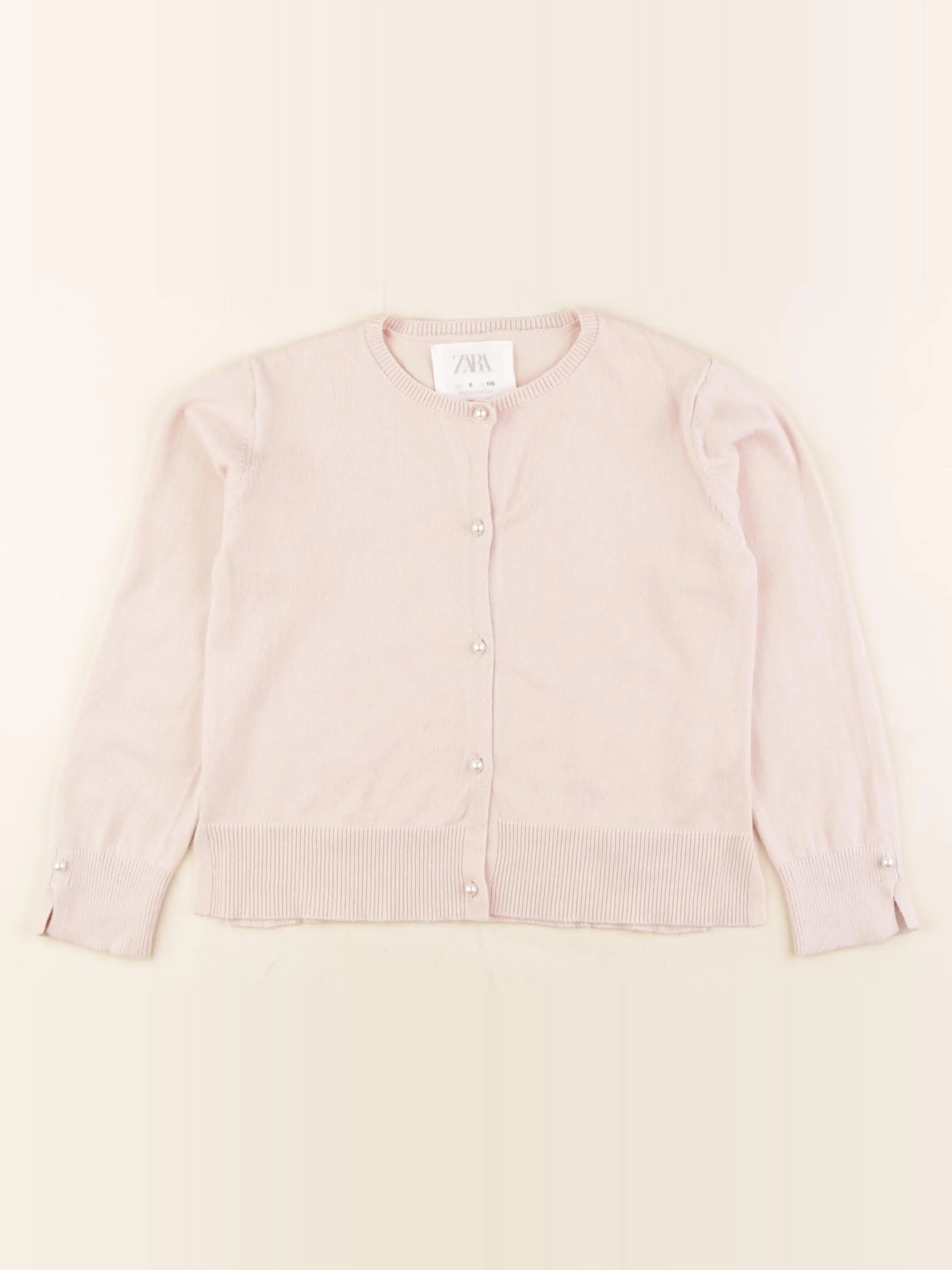 Zara - gilet rose - 6 ans